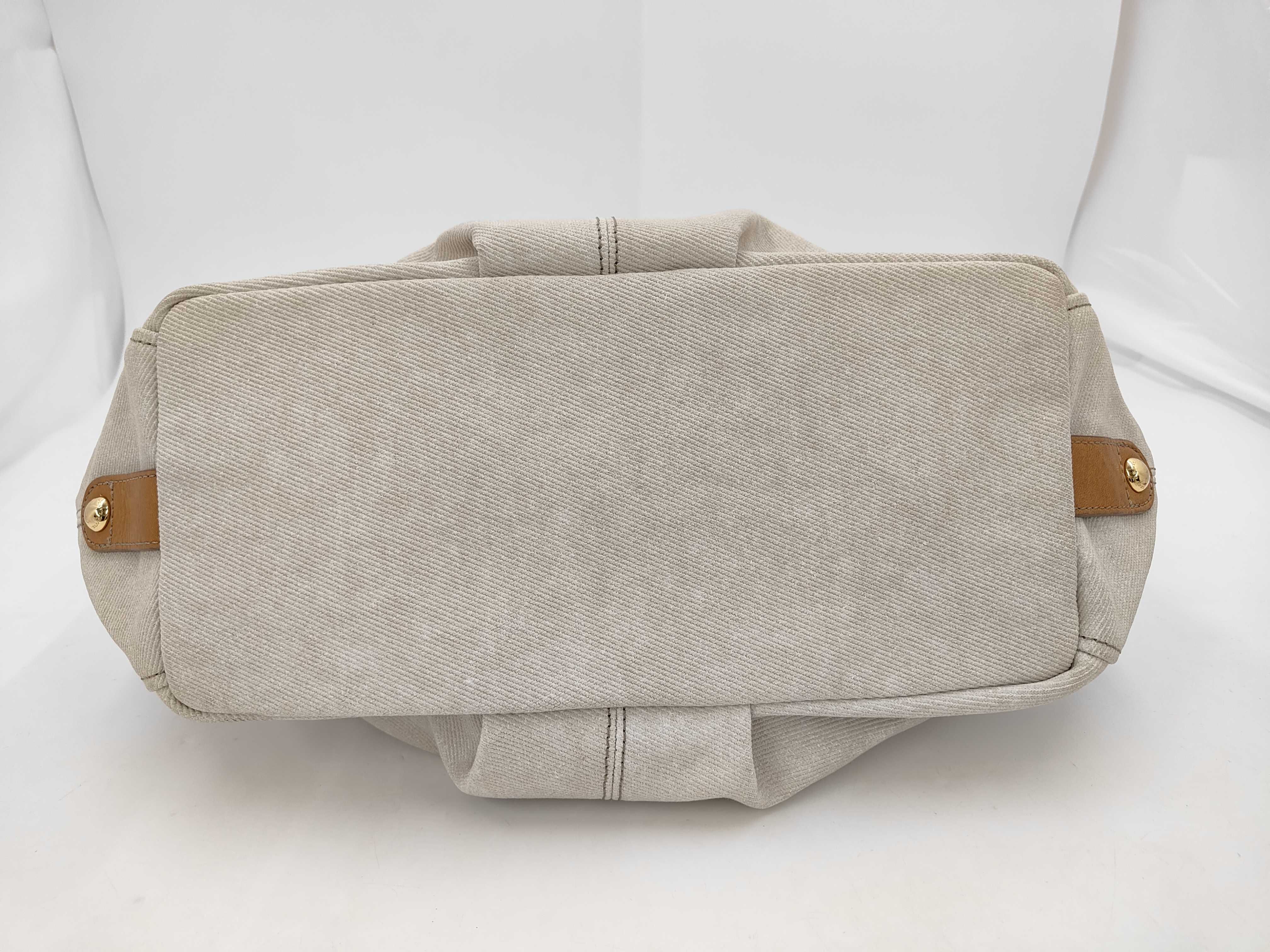 Blue Label denim tote bag — view 4