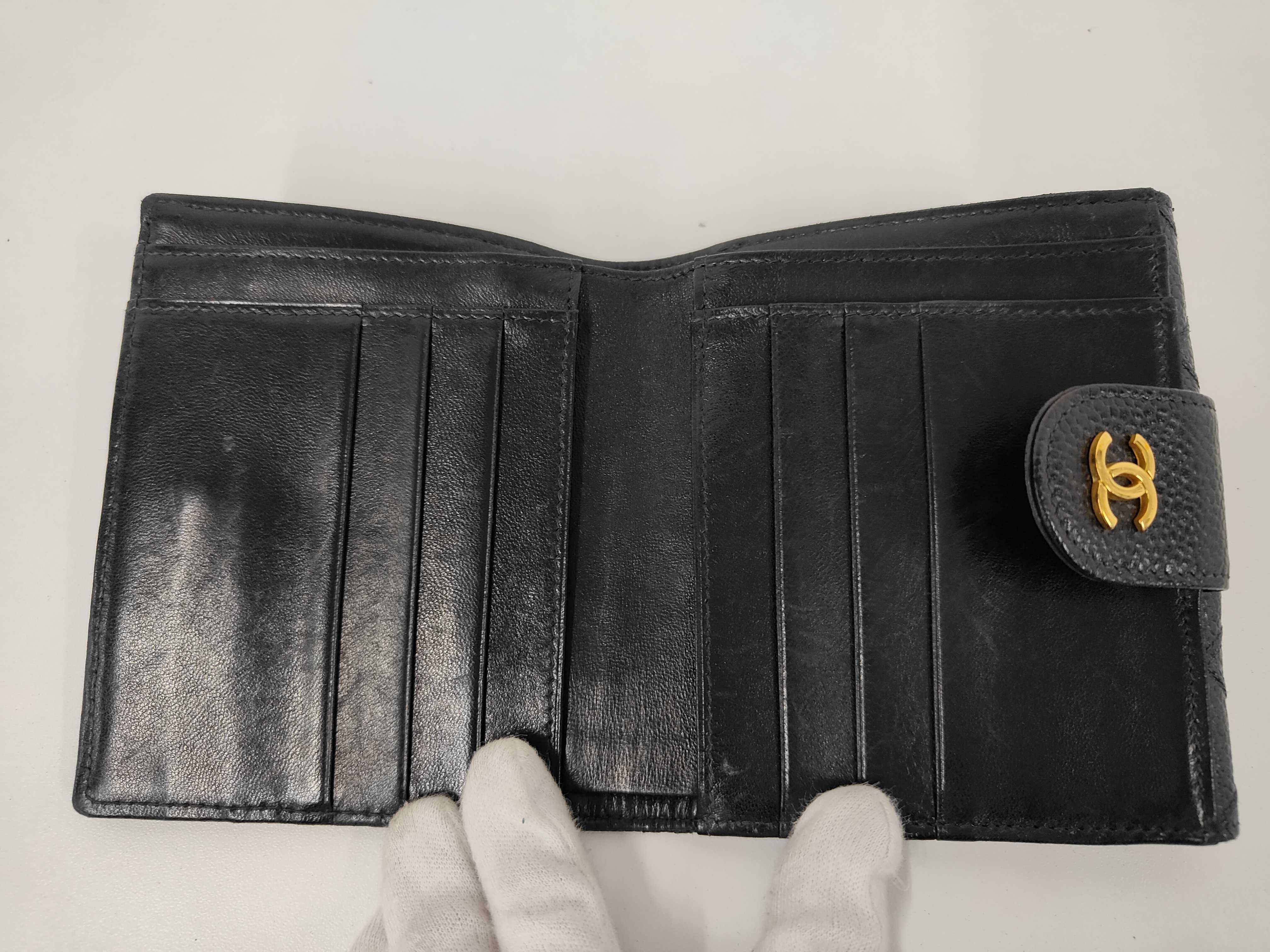 Caviar Skin Wild Stitch Double Snap Wallet — view 10