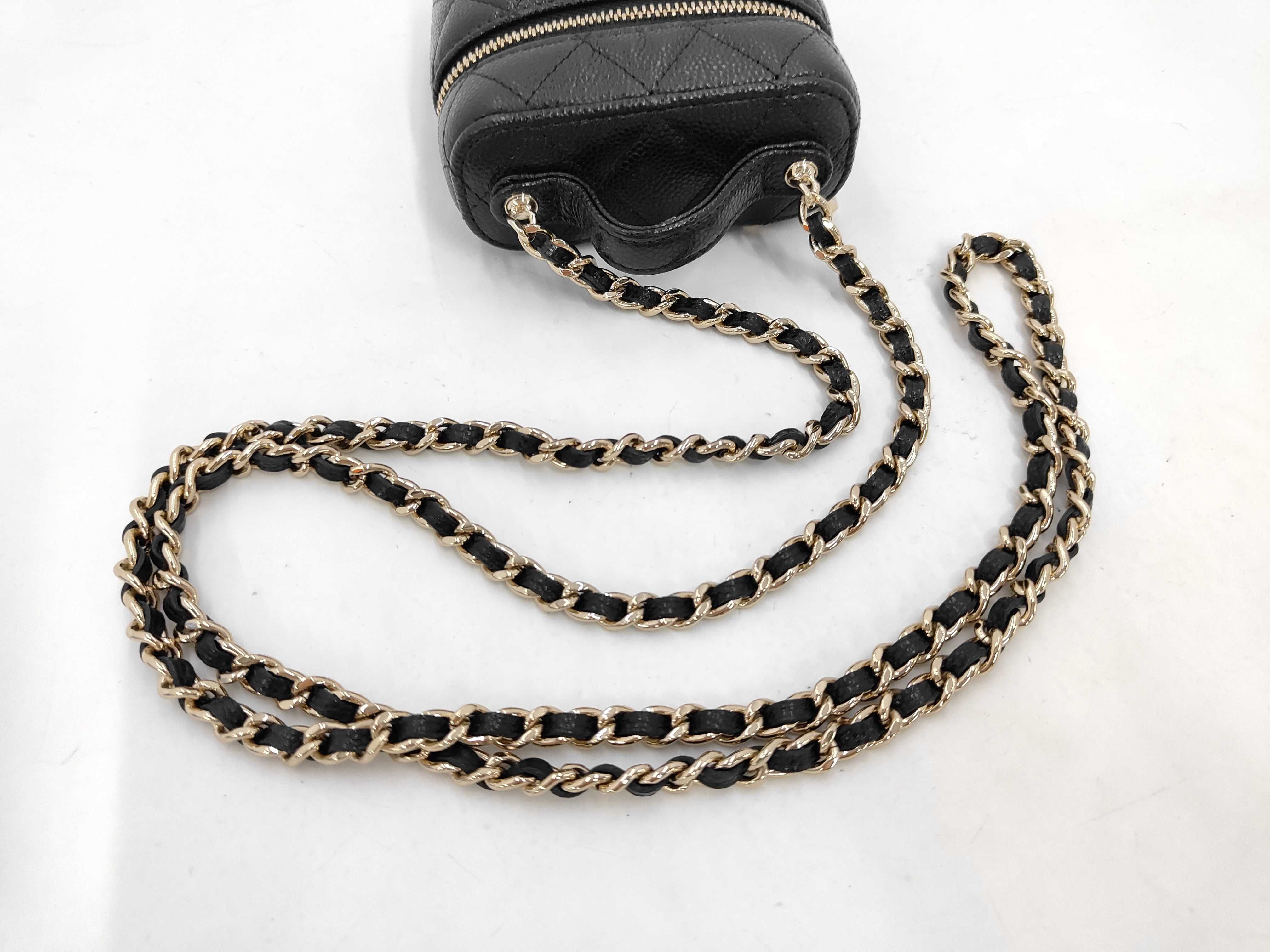 Matelassé Mini Vanity Case Shoulder Bag — view 5