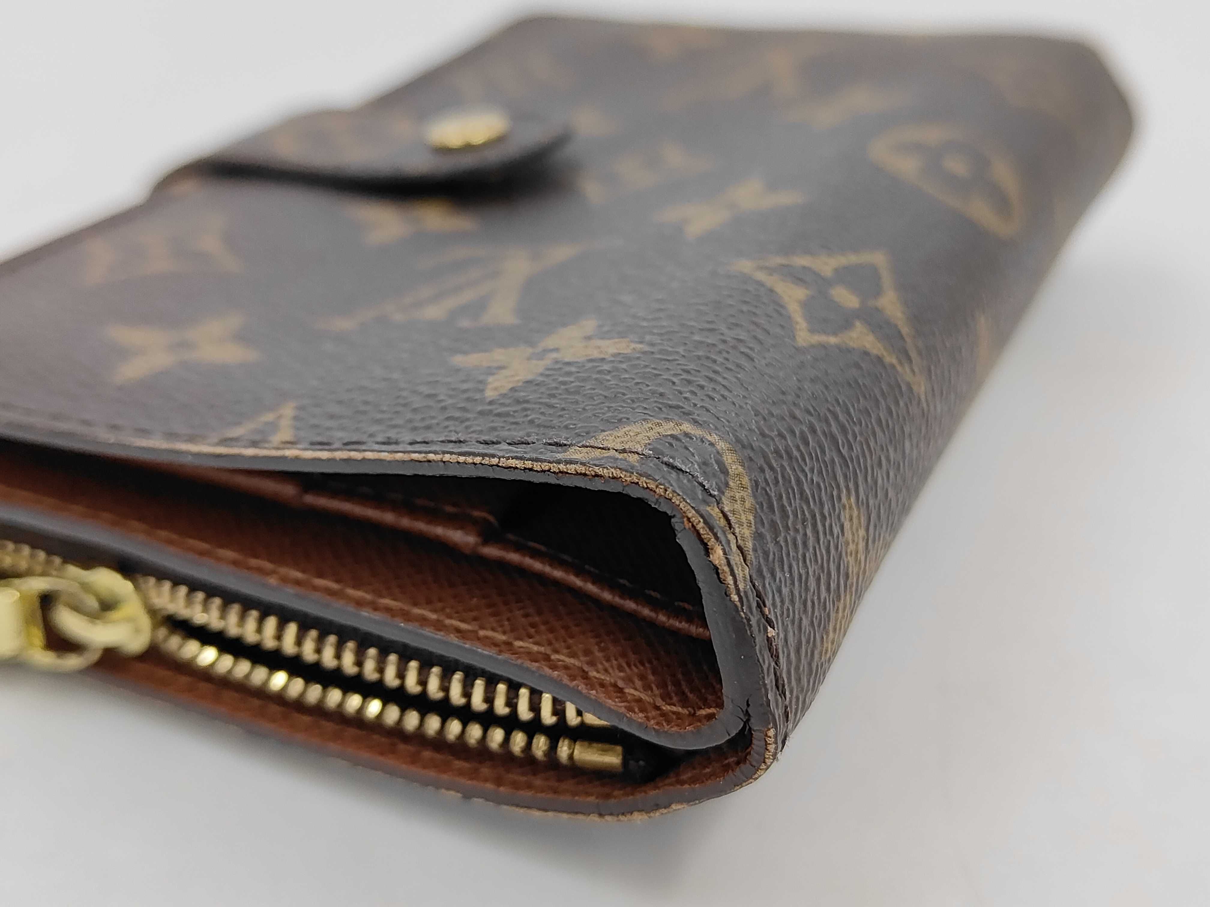 Monogram Louis Vuitton M61207 Portefeuille Papier Zip Medium Wallet Monogram Wallet — view 5
