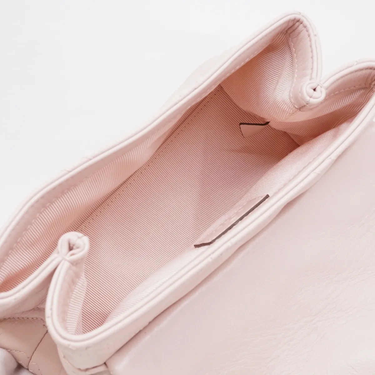 GG Marmont Leather Chain Shoulder Bag, Pink, 856368-AAFS1-5734, Pink Hardware, Dust Bag Included — view 8