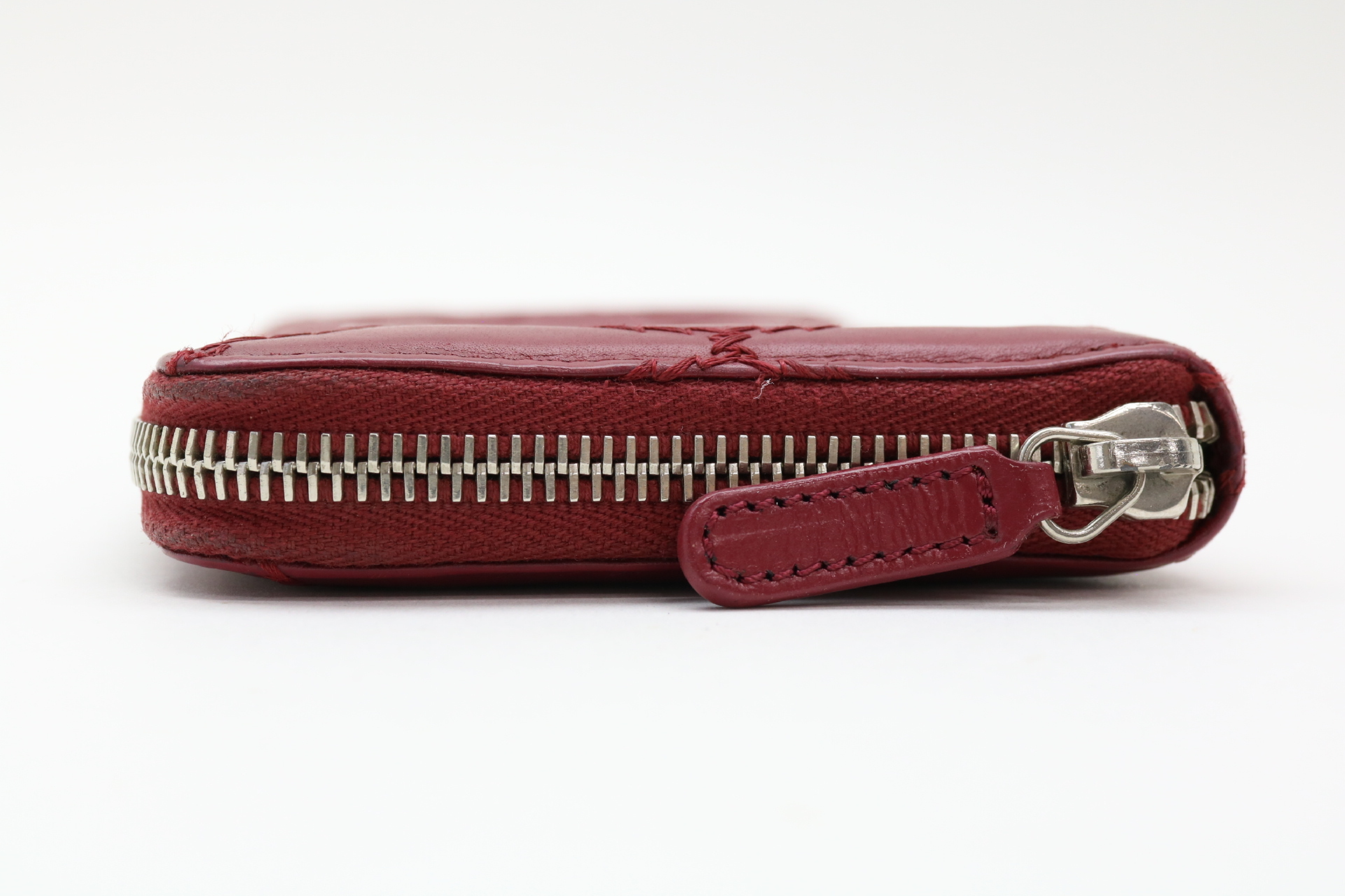 Lambskin Ultra Stitch Coco Mark Wallet — view 3
