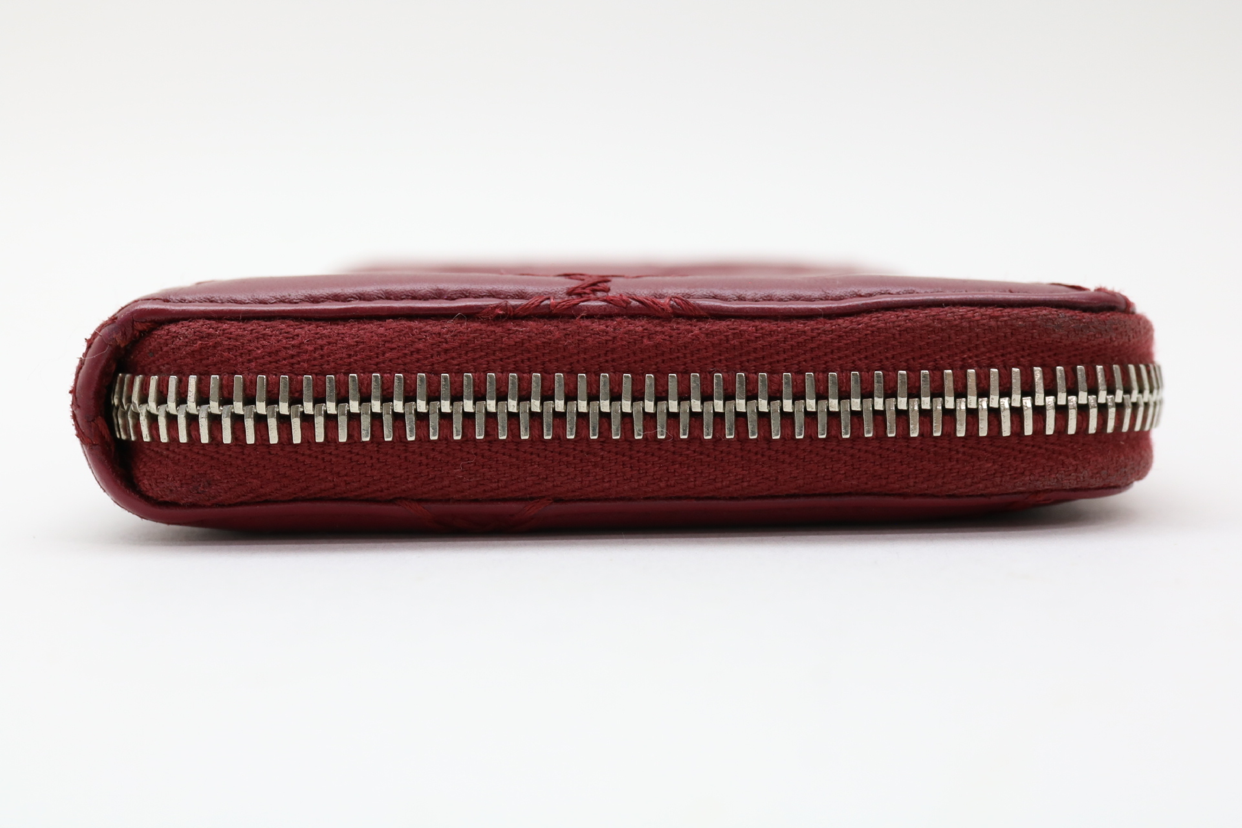 Lambskin Ultra Stitch Coco Mark Wallet — view 4
