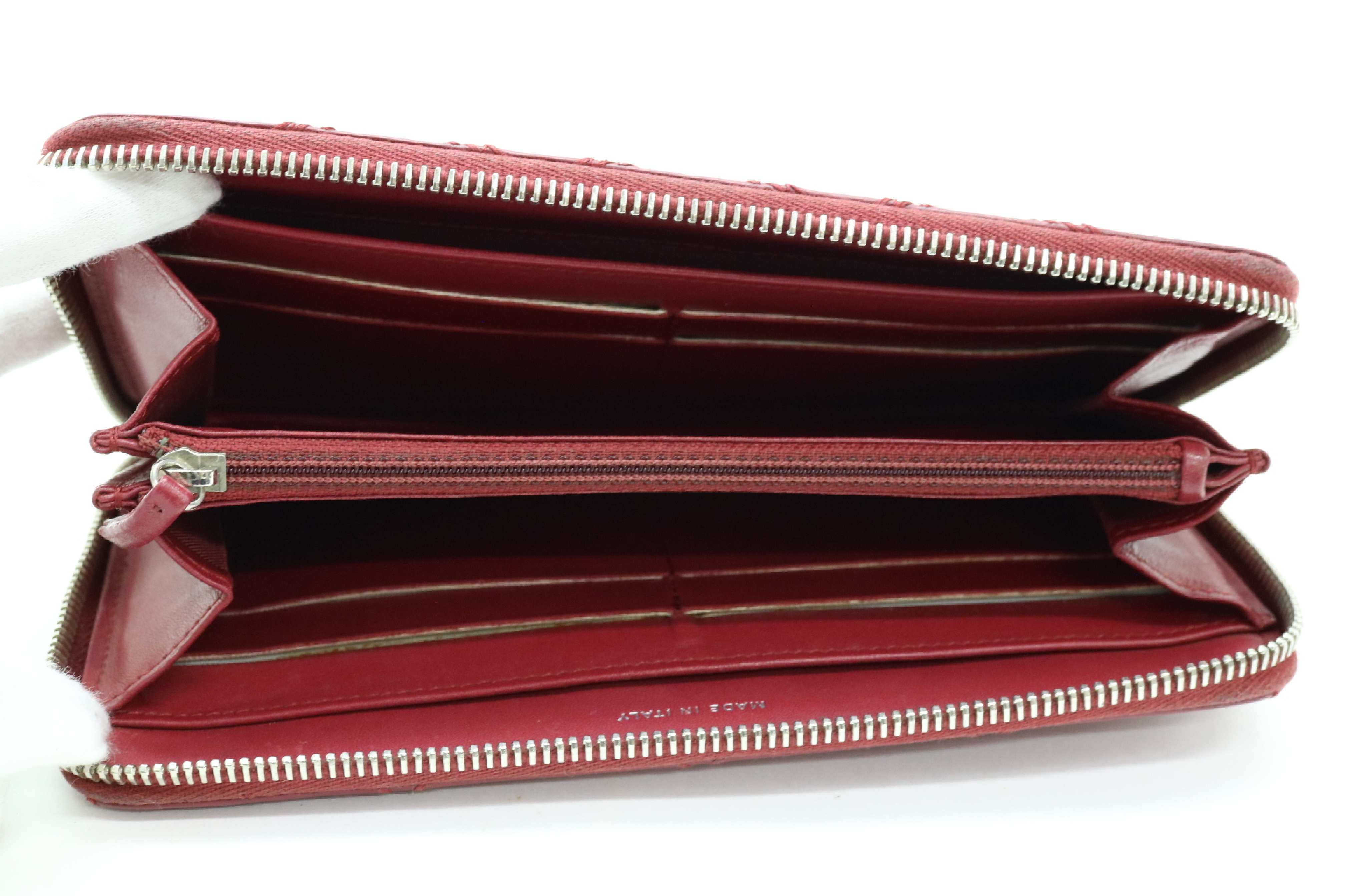 Lambskin Ultra Stitch Coco Mark Wallet — view 7