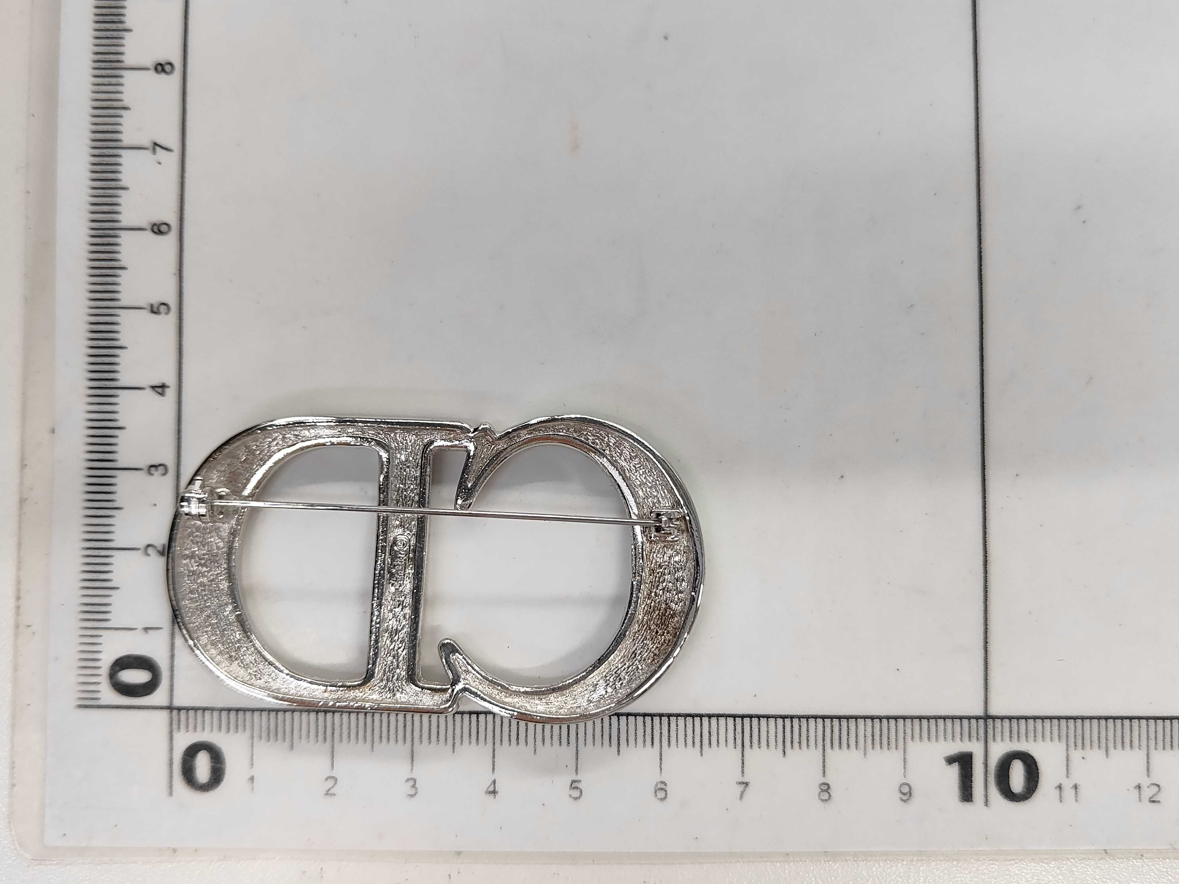 logo brooch — view 6