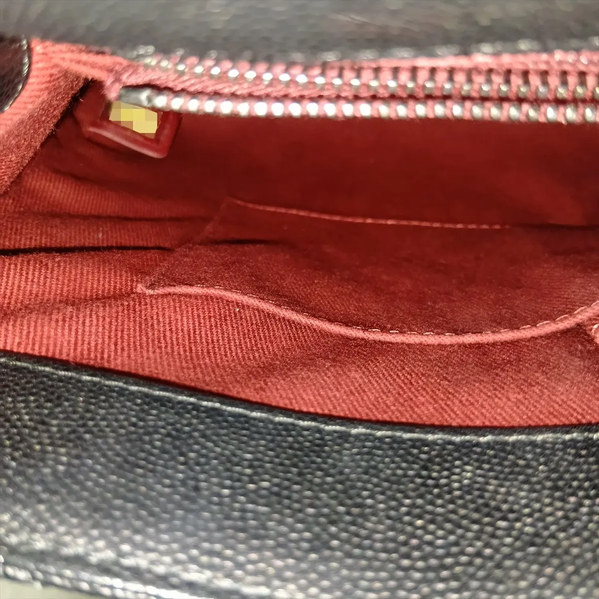 Coco Handle 33 M Caviar Skin 2-Way Handbag, Black with Gunmetal Hardware, 23267325, Serial Number , A92992 — view 15