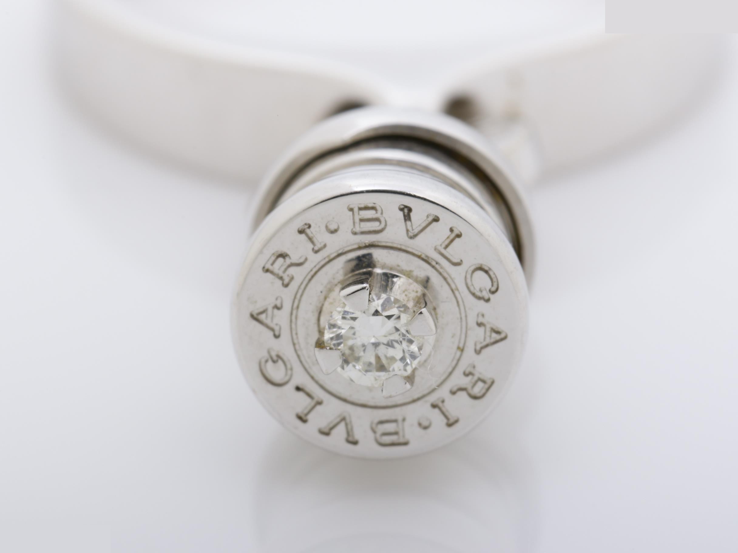 B.zero1 (precious metal) ring, 750WG, diamond, 7.5g, size #13 — view 2