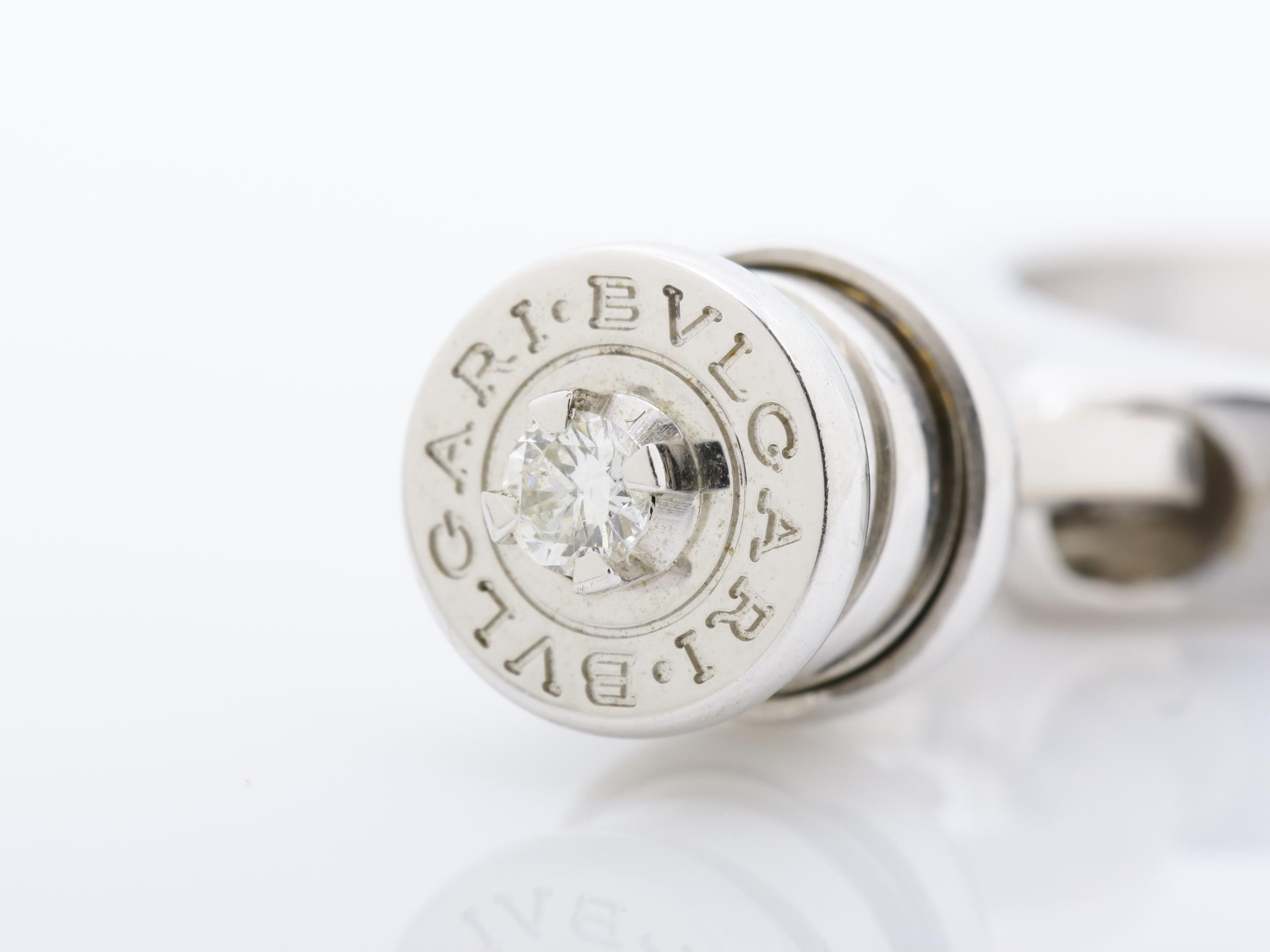 B.zero1 (precious metal) ring, 750WG, diamond, 7.5g, size #13 — view 3