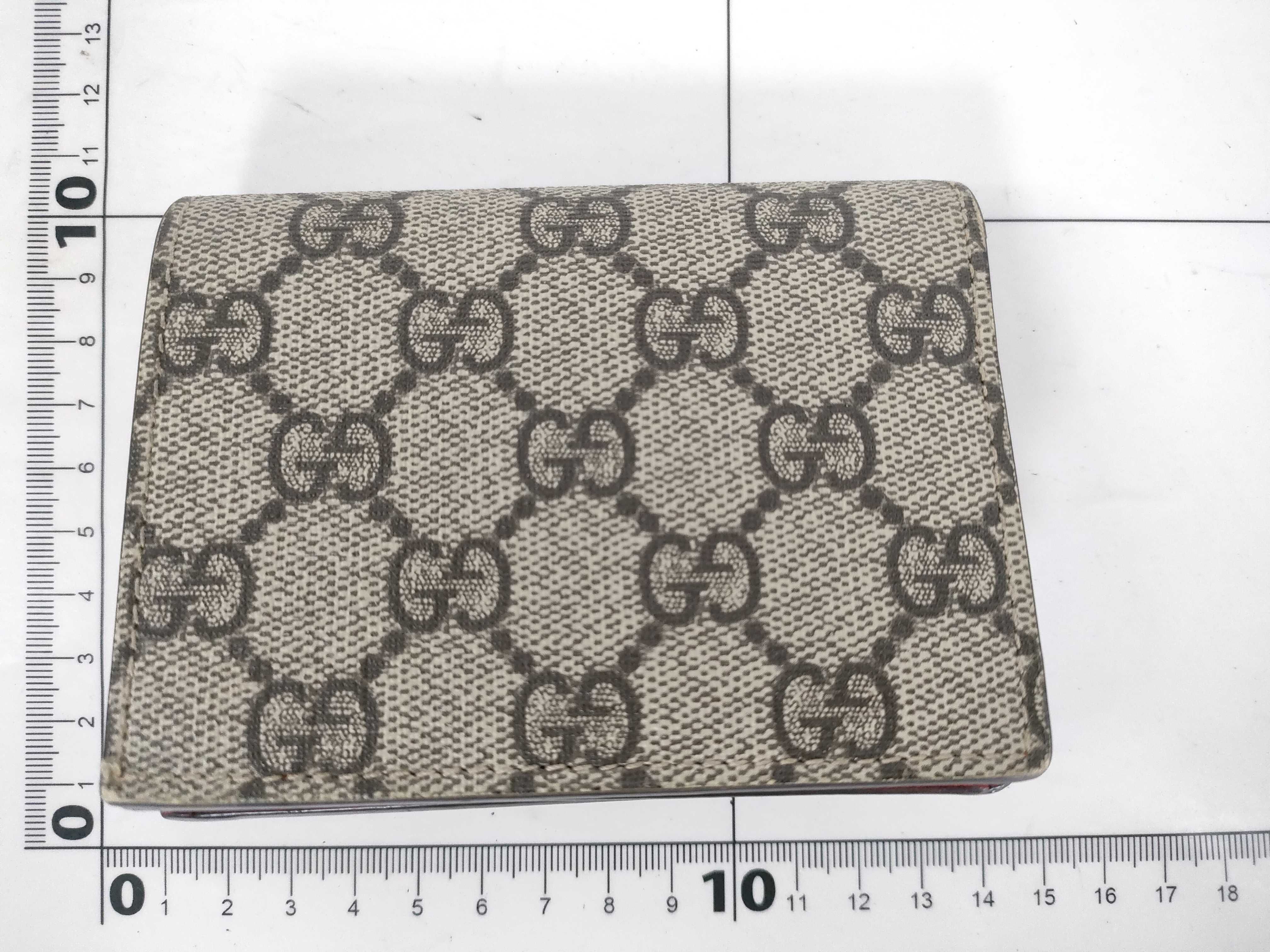 GG Supreme Cherry Compact Wallet — view 2