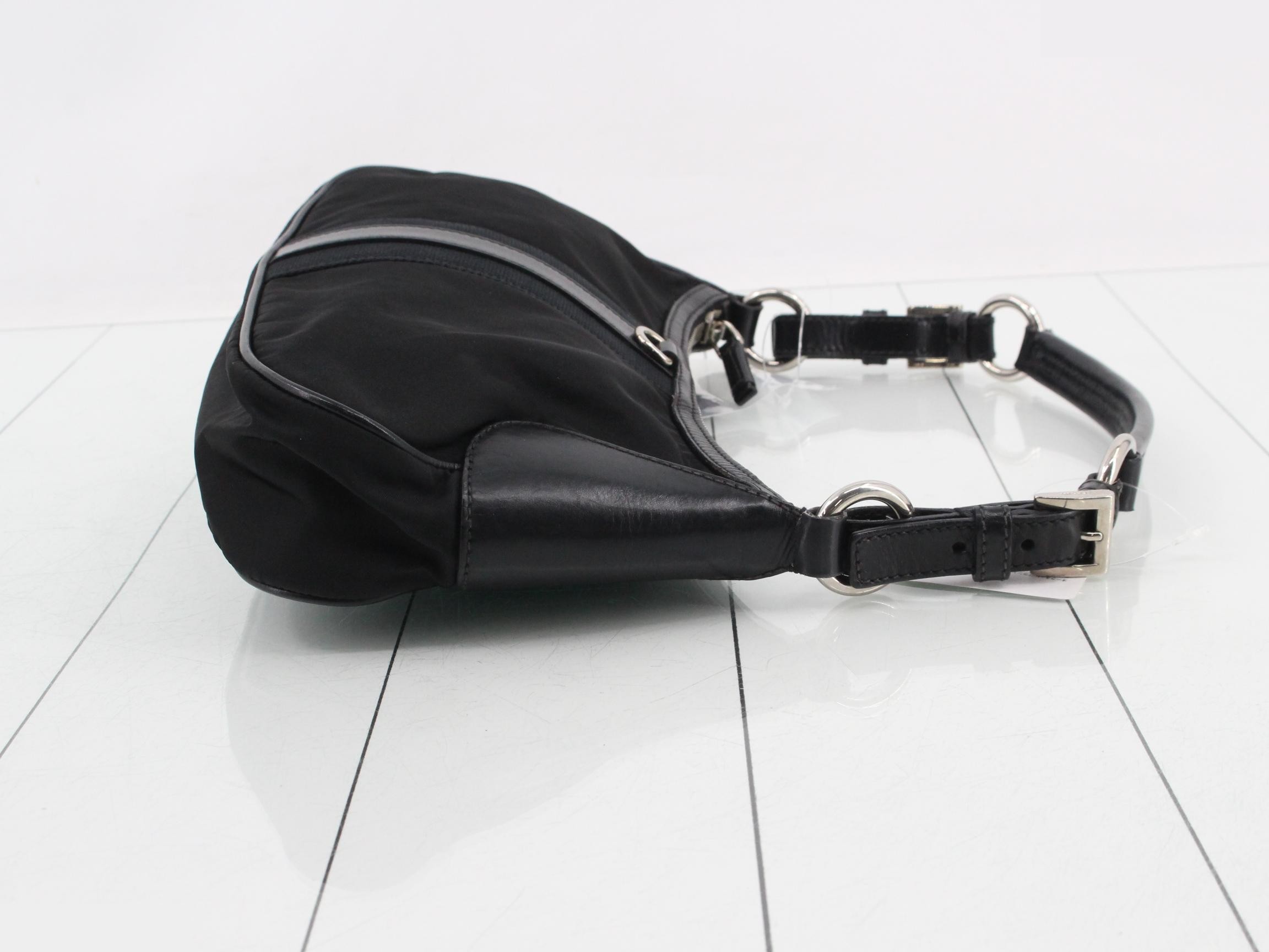 One-shoulder nylon bag — view 3