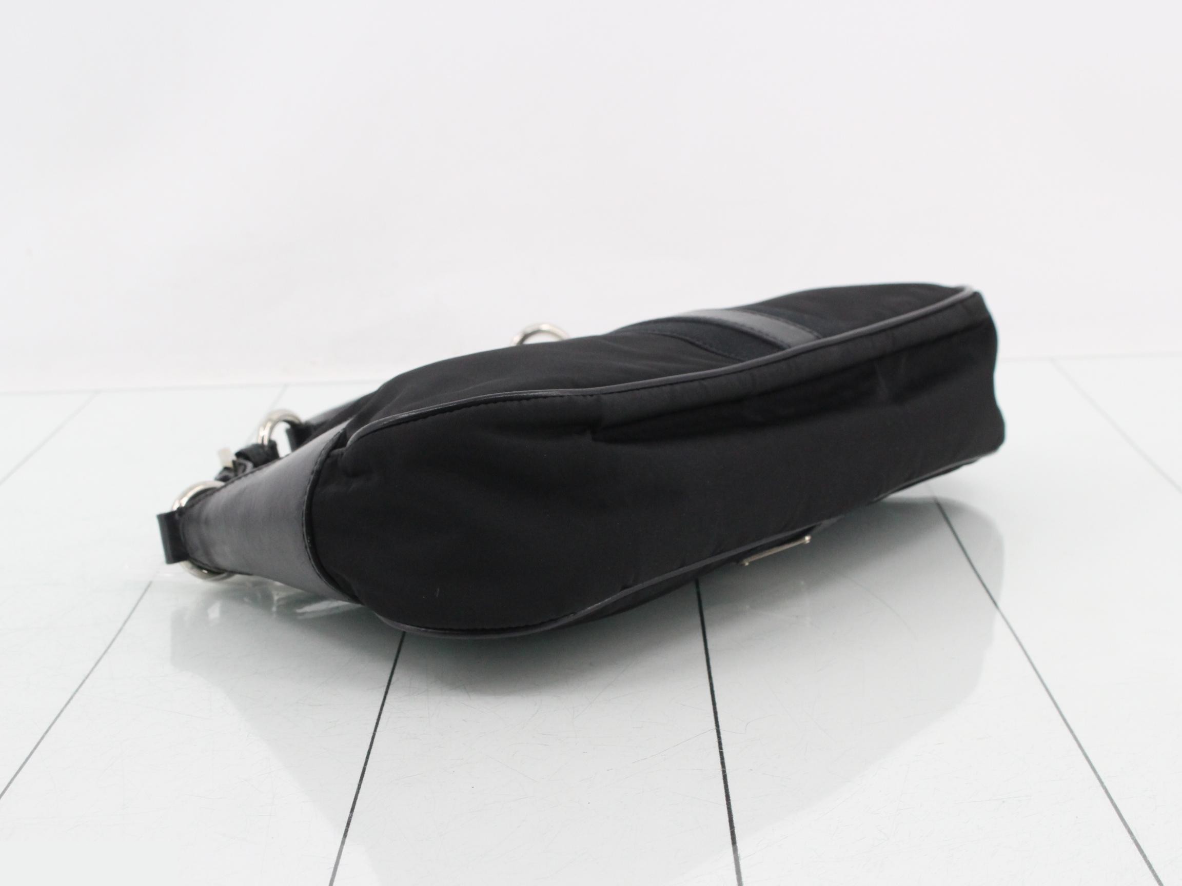 One-shoulder nylon bag — view 5