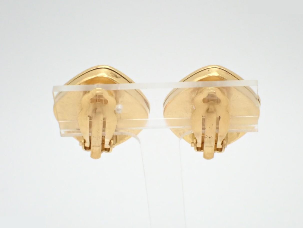 Coco Mark Gold Earrings 96A — view 2