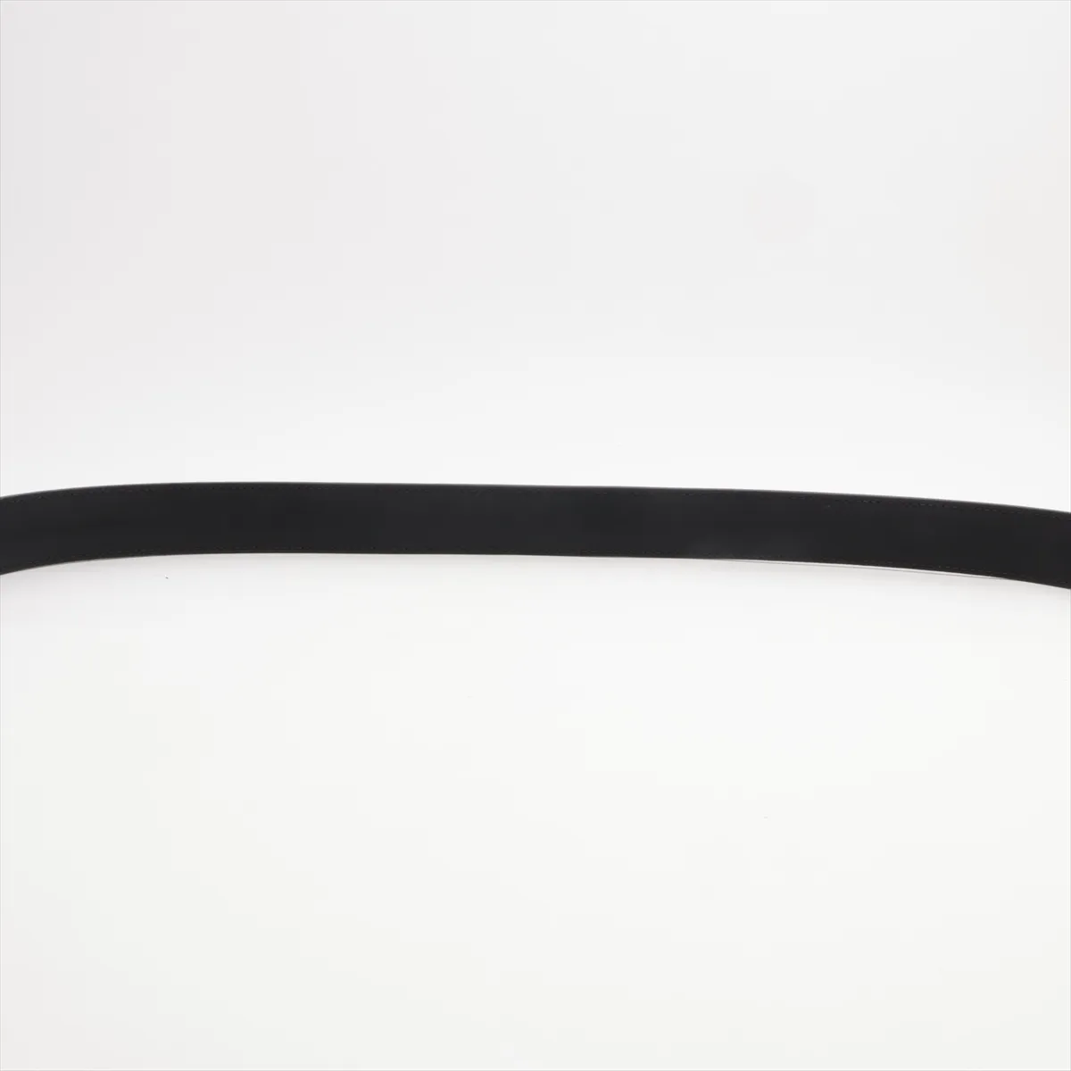 414516 GG Marmont Belt 100 Leather Black Hole added Cut Spreading Out of shape — view 4