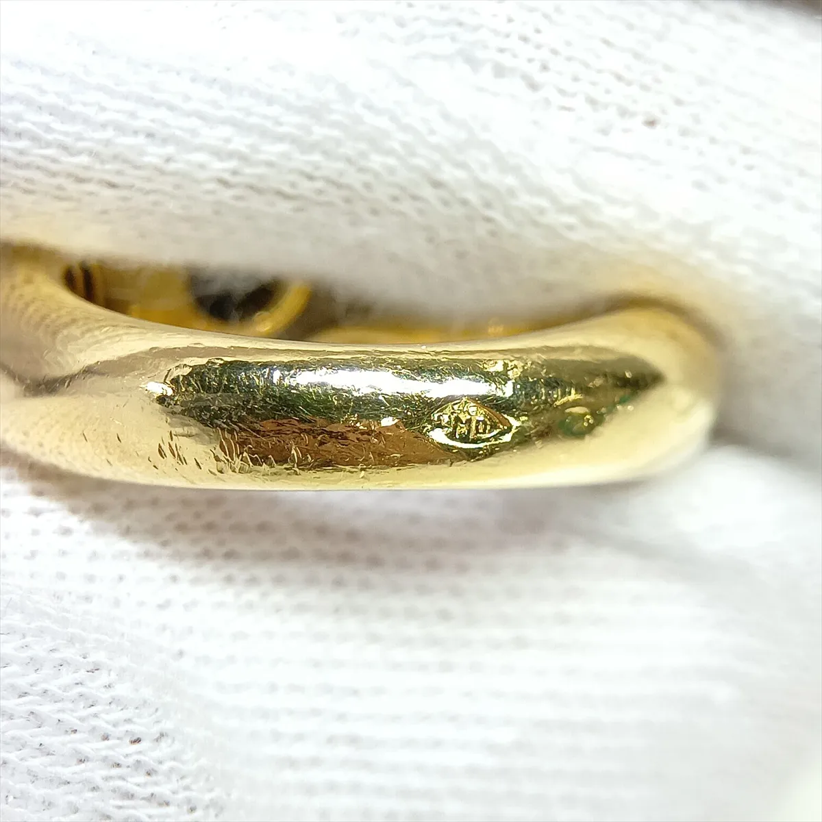 Ellipse de Tête Sapphire Ring 750 (YG) 11.4g 50 D14116 Stone has — view 6