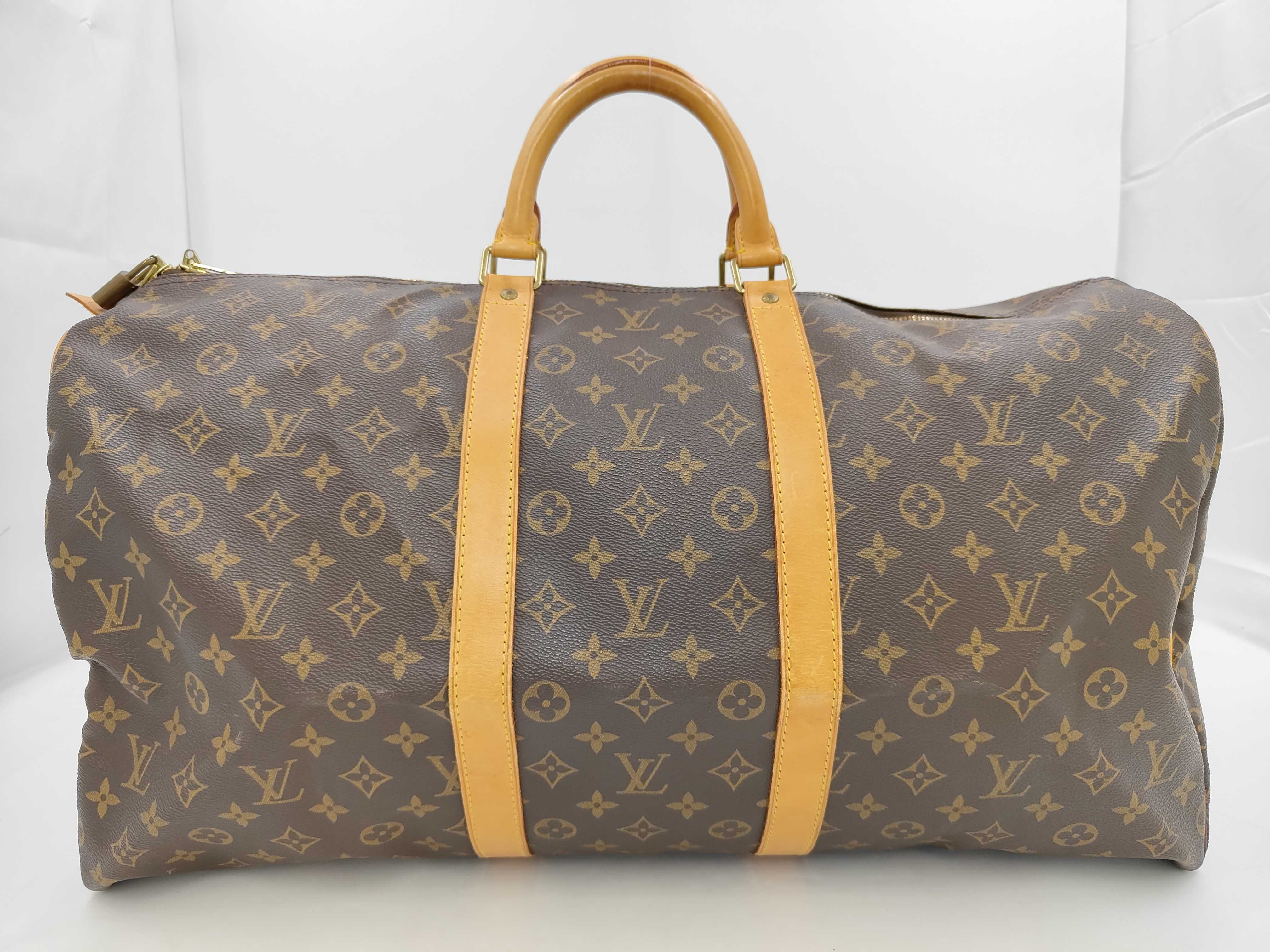 Monogram Louis Vuitton Boston Bag Monogram Keepall 55 M41424 Boston Bag
