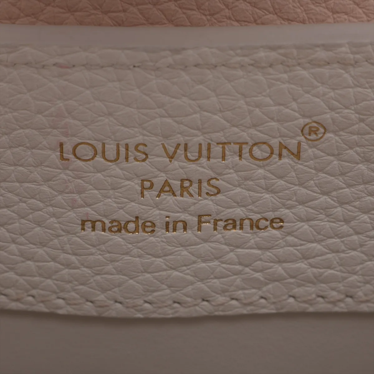 Taurillon Capucines BB M11343 White x Pink (RFID detected) — view 12