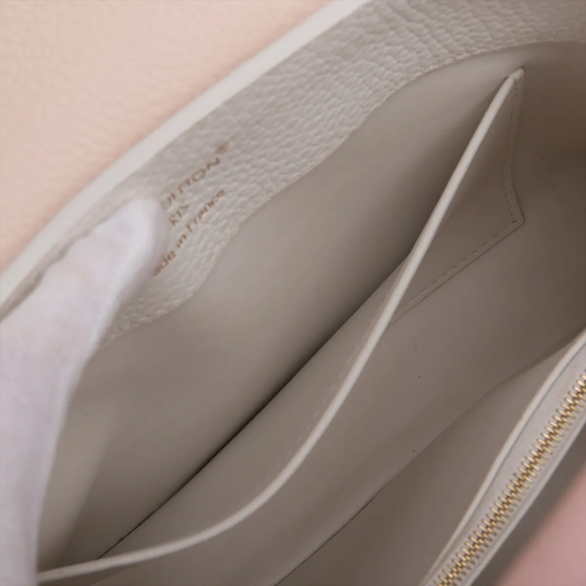 Taurillon Capucines BB M11343 White x Pink (RFID detected) — view 10