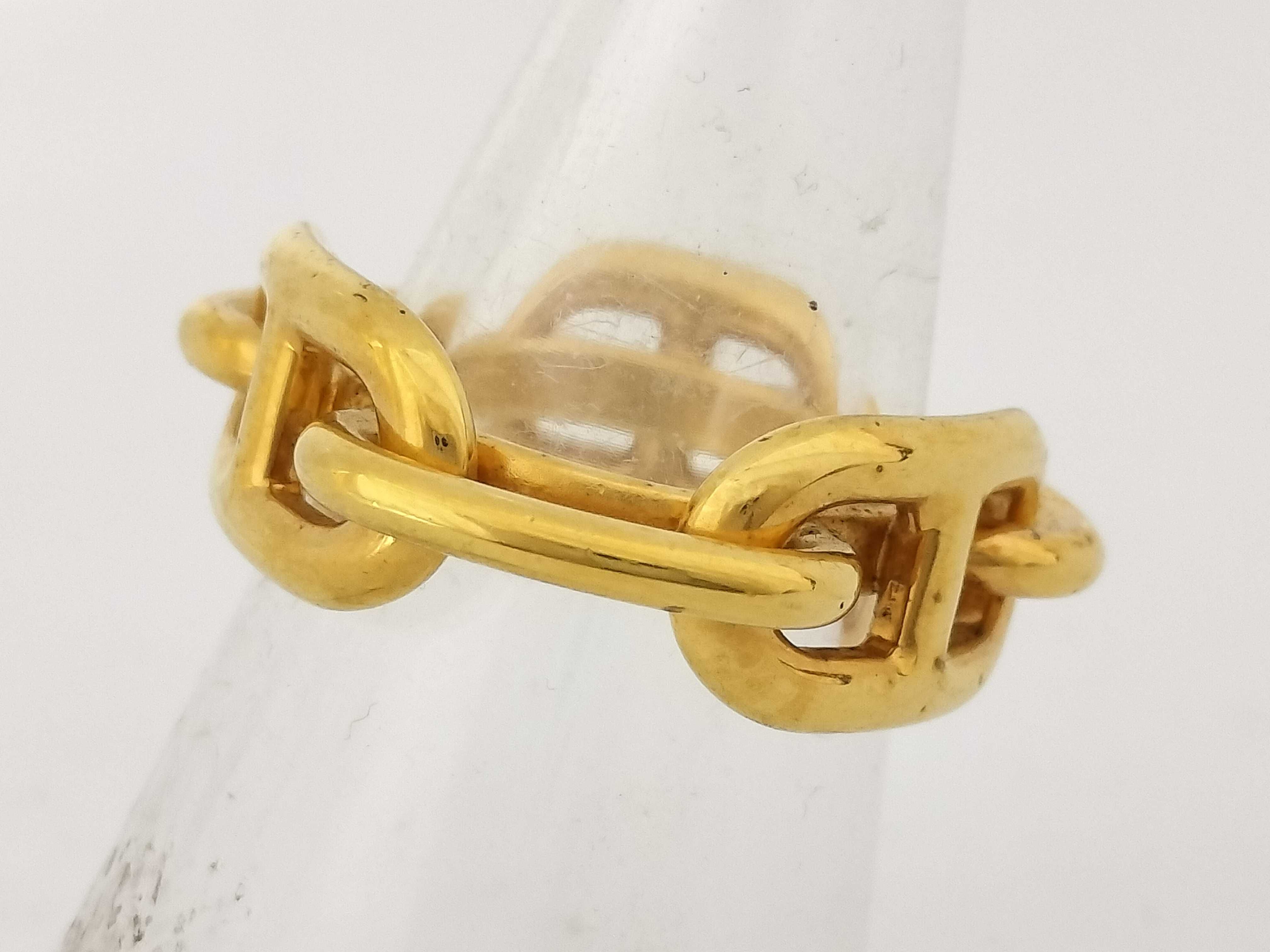 Charne d'Ancre Gold Scarf Ring and other accessories — view 2