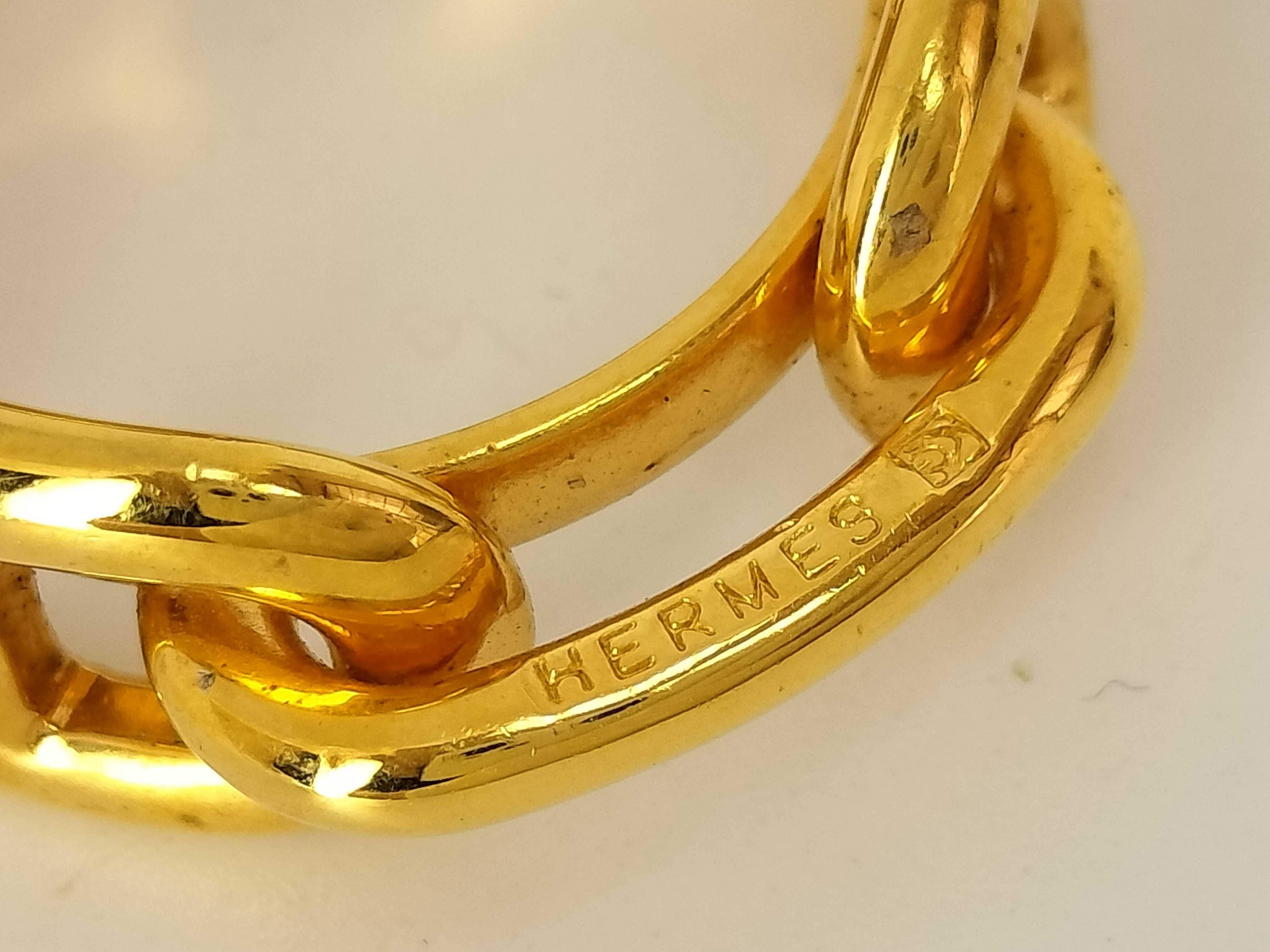 Charne d'Ancre Gold Scarf Ring and other accessories — view 3