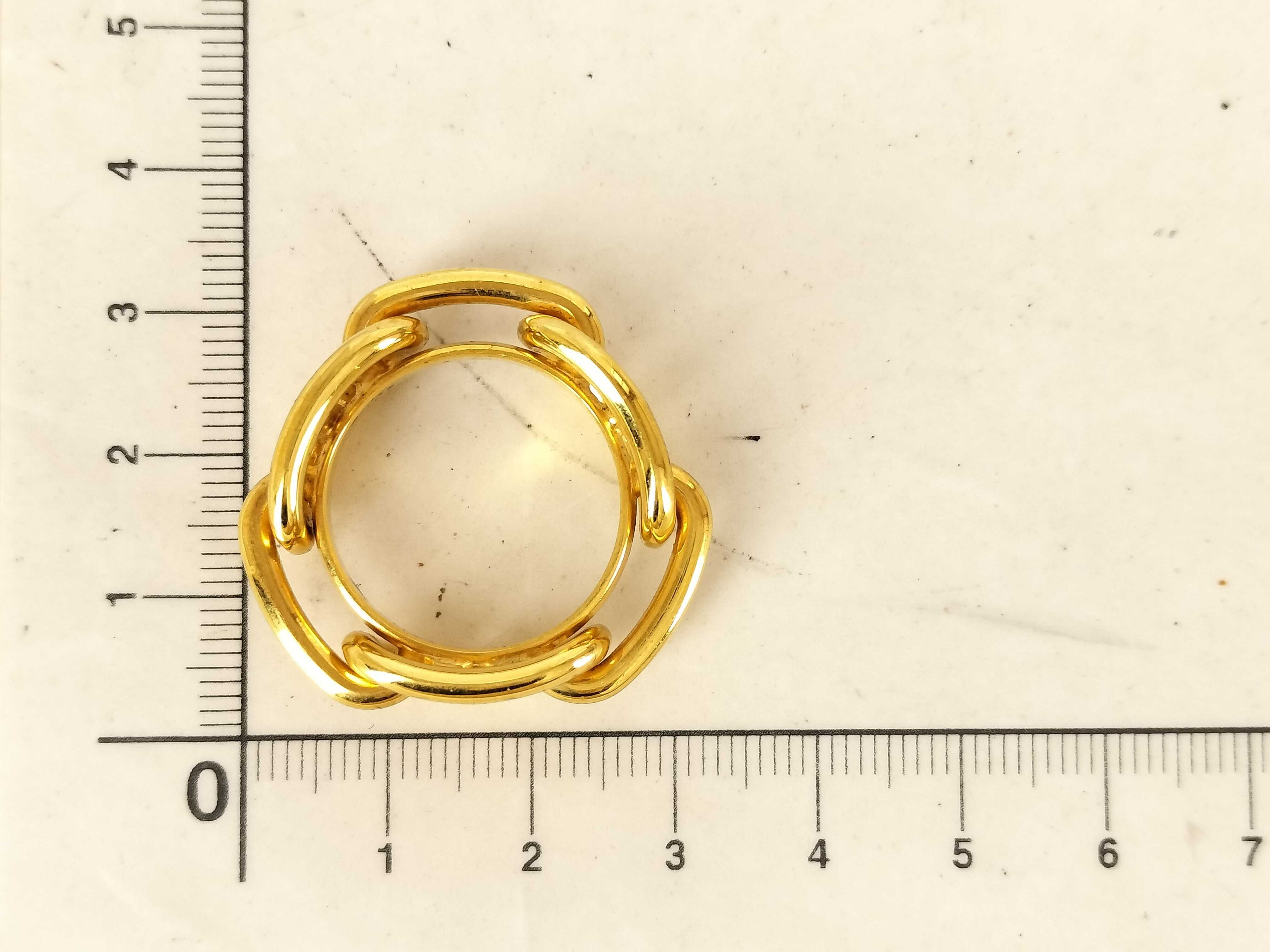 Charne d'Ancre Gold Scarf Ring and other accessories — view 5