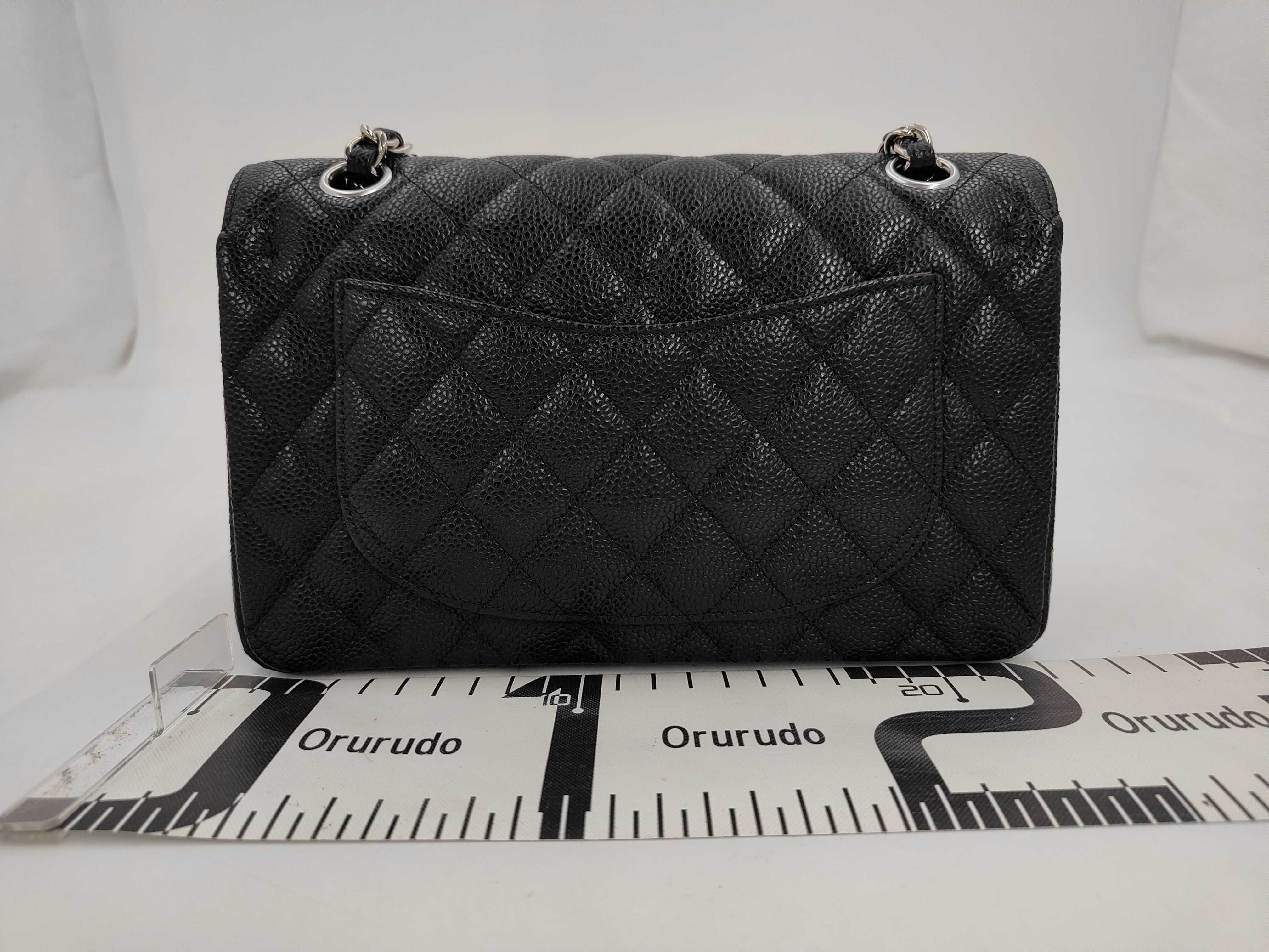Matelassé 23 Caviar Leather Black with Silver Hardware, Serial Number 24 Series Shoulder Bag — view 2