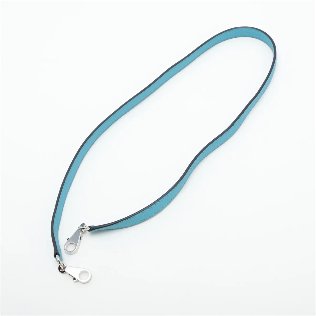 Bolide 31, Taurillon Clemence leather, Blue Nord, silver hardware, D: 2019 — view 7