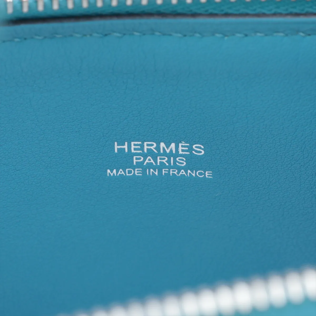 Bolide 31, Taurillon Clemence leather, Blue Nord, silver hardware, D: 2019 — view 10