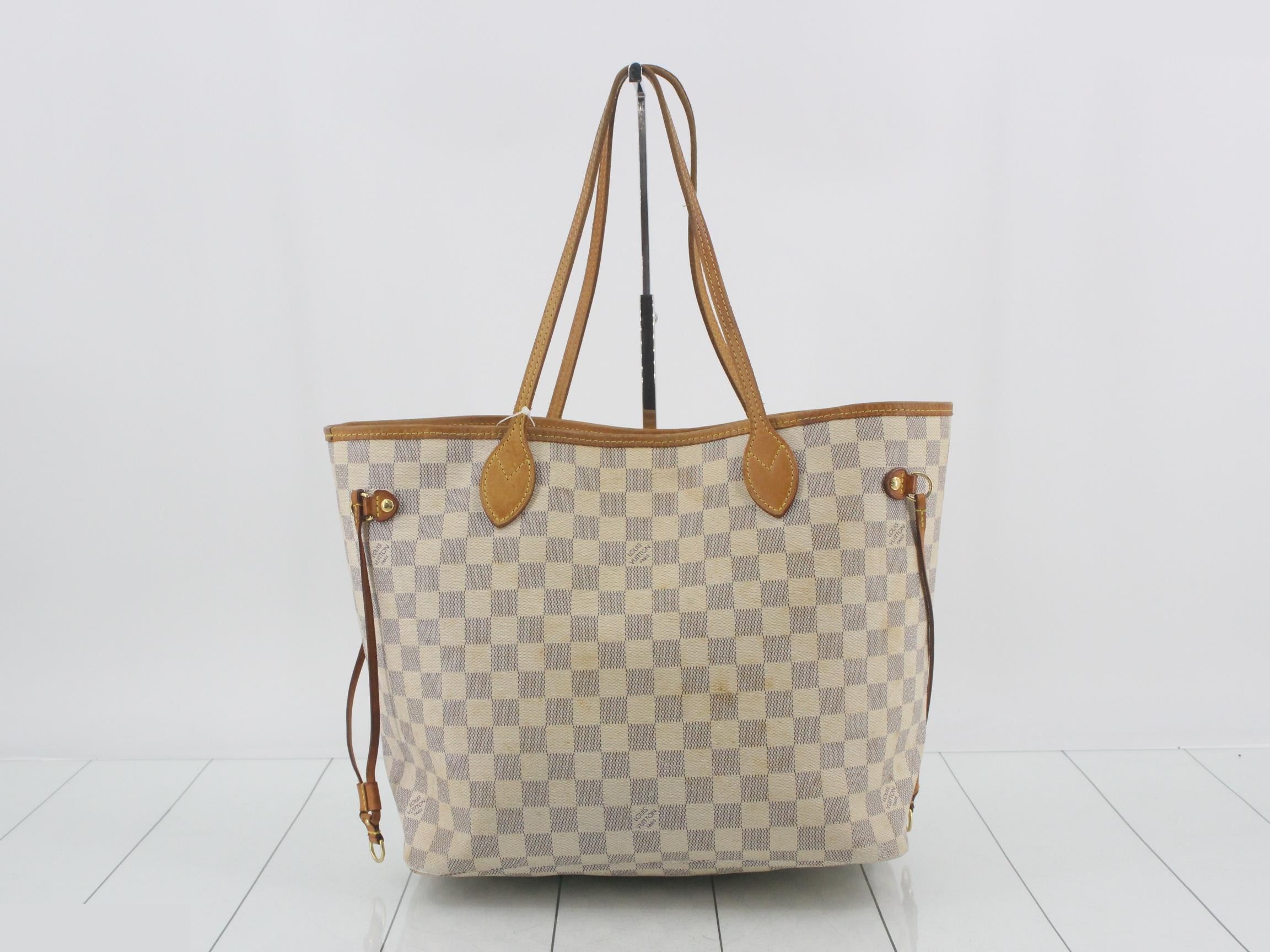 Neverfull MM N51107 Damier Azur Tote — view 2
