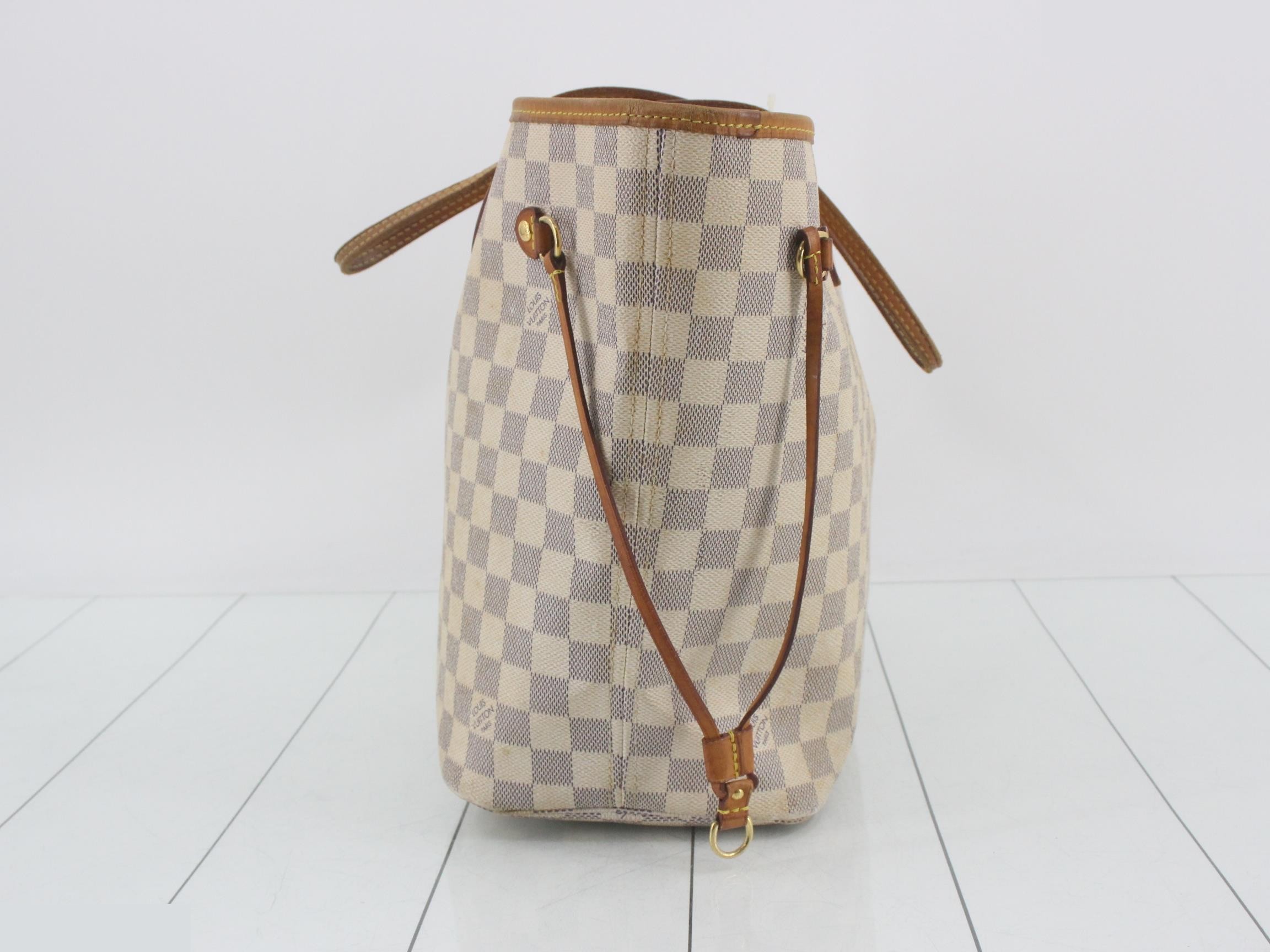 Neverfull MM N51107 Damier Azur Tote — view 3