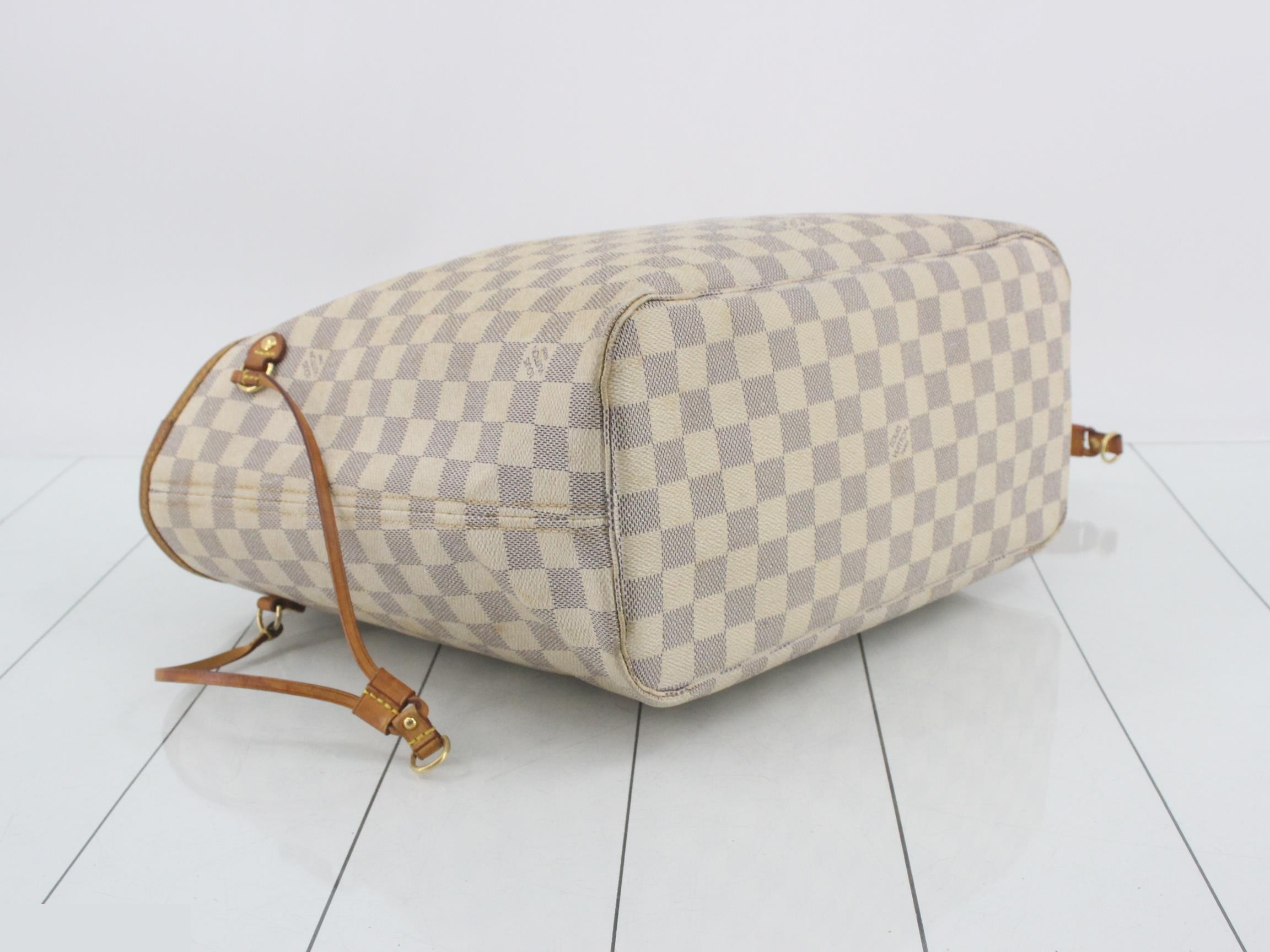 Neverfull MM N51107 Damier Azur Tote — view 5