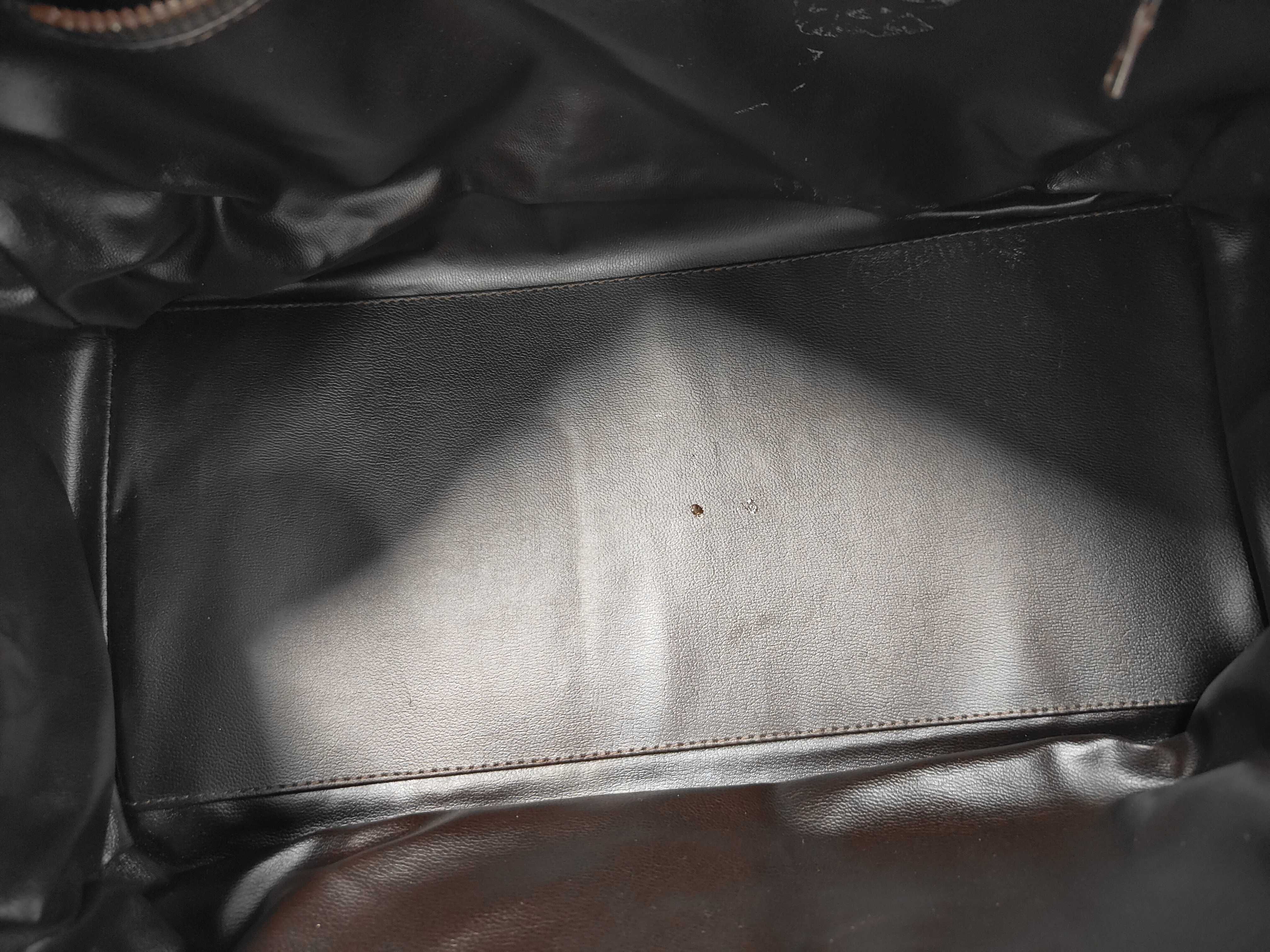 Macadam pattern canvas x leather mini Boston bag — view 9