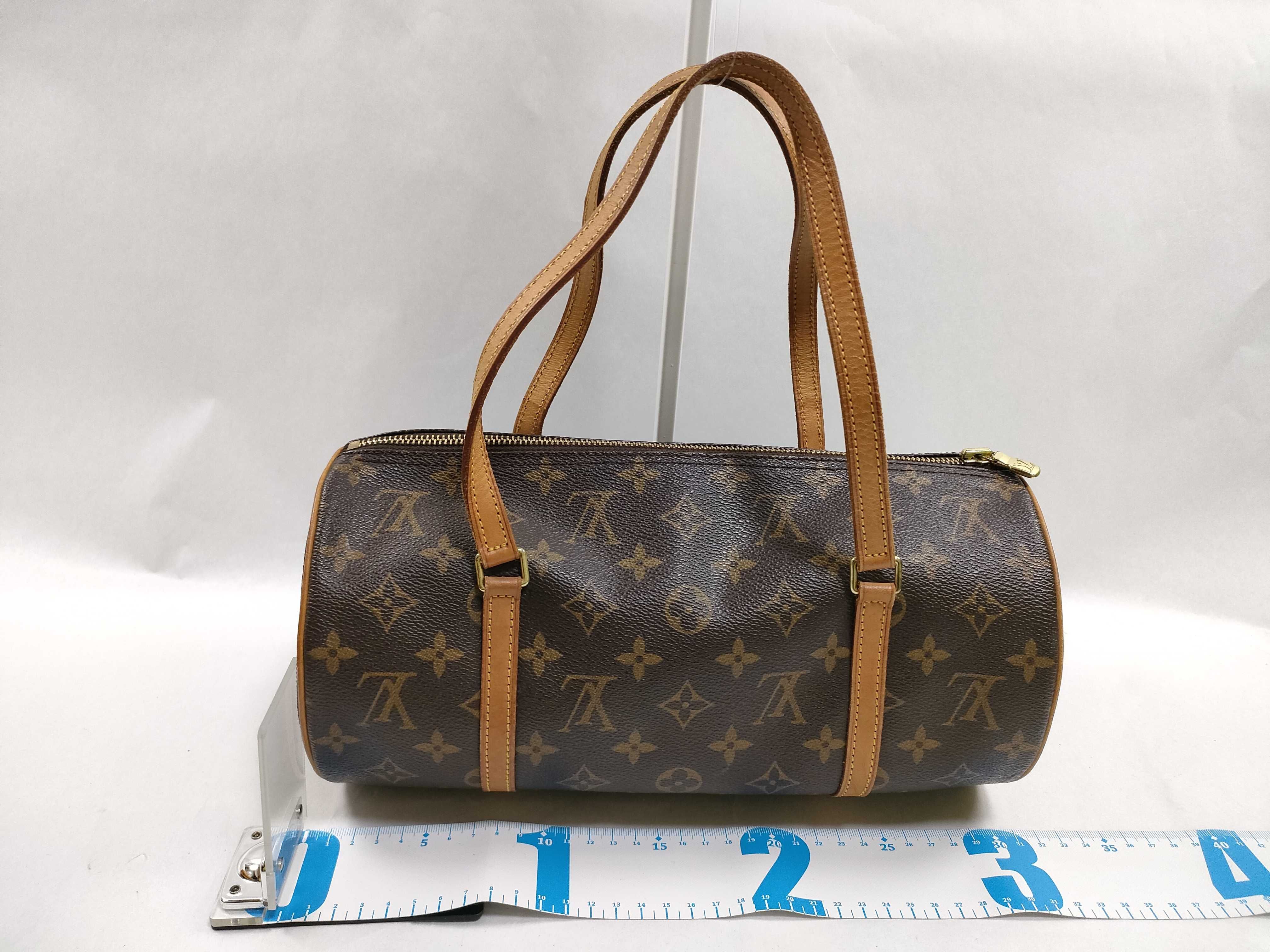 Monogram Papillon Handbag with Pouch — view 2