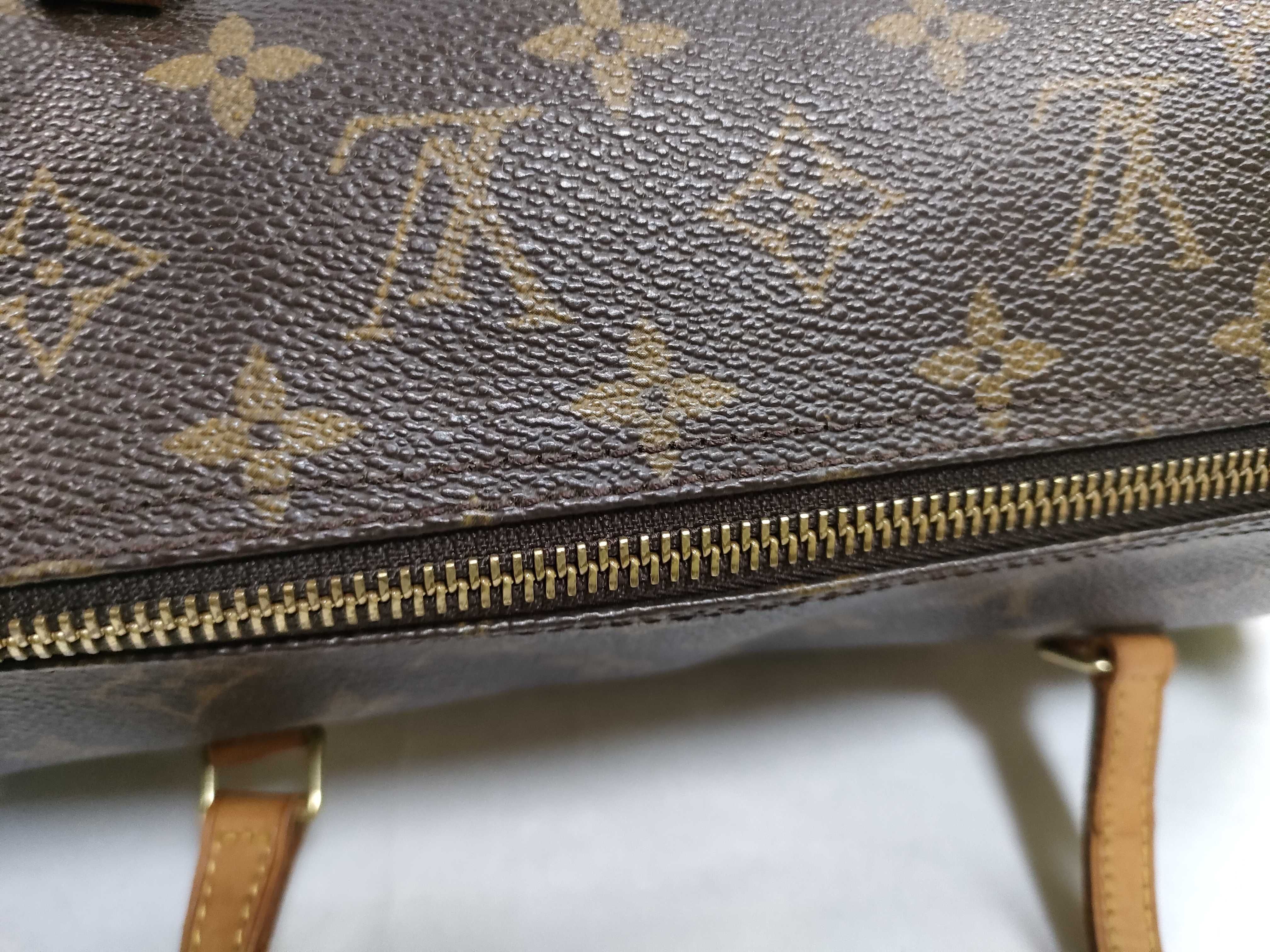 Monogram Papillon Handbag with Pouch — view 6