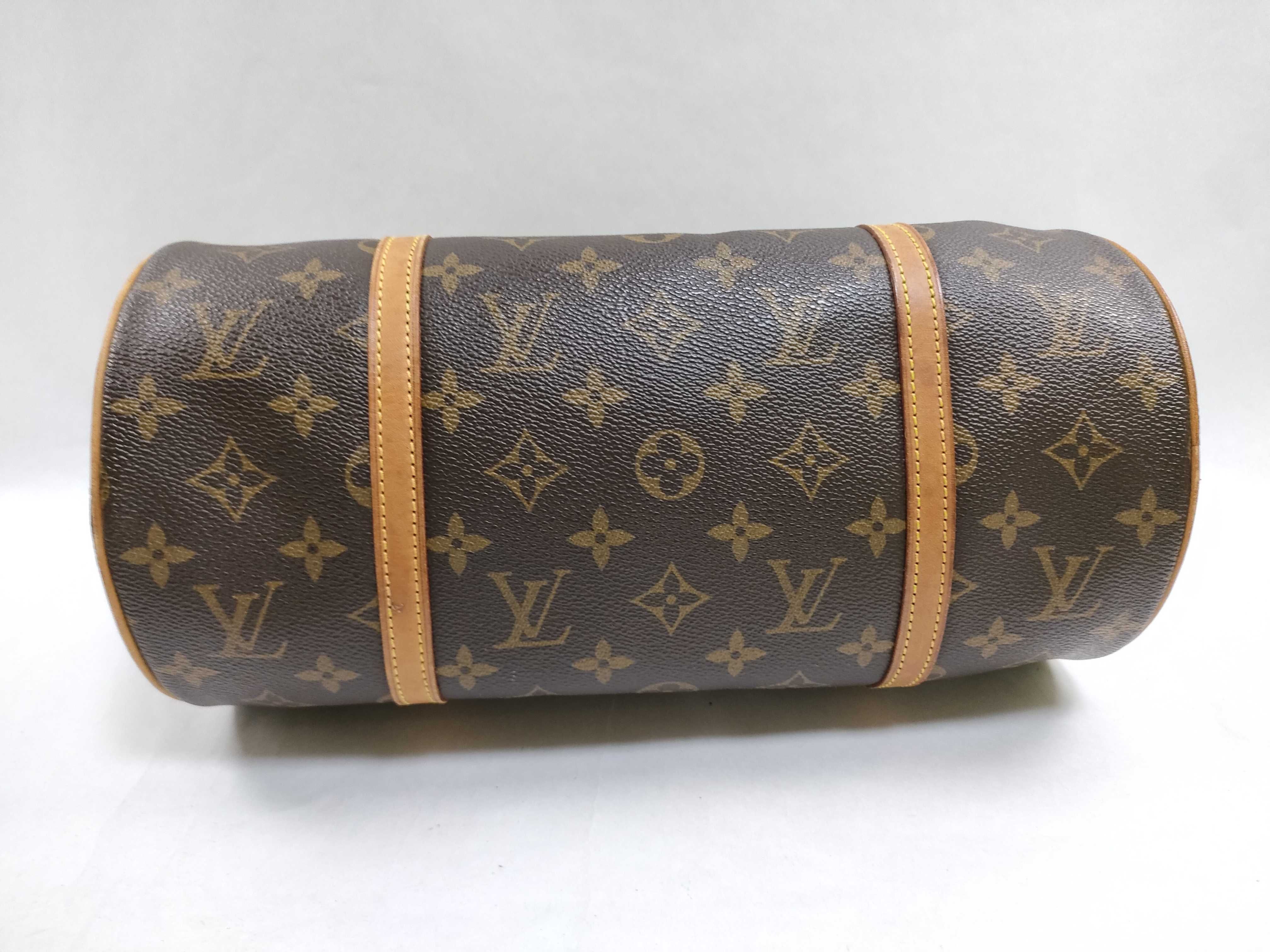 Monogram Papillon Handbag with Pouch — view 9