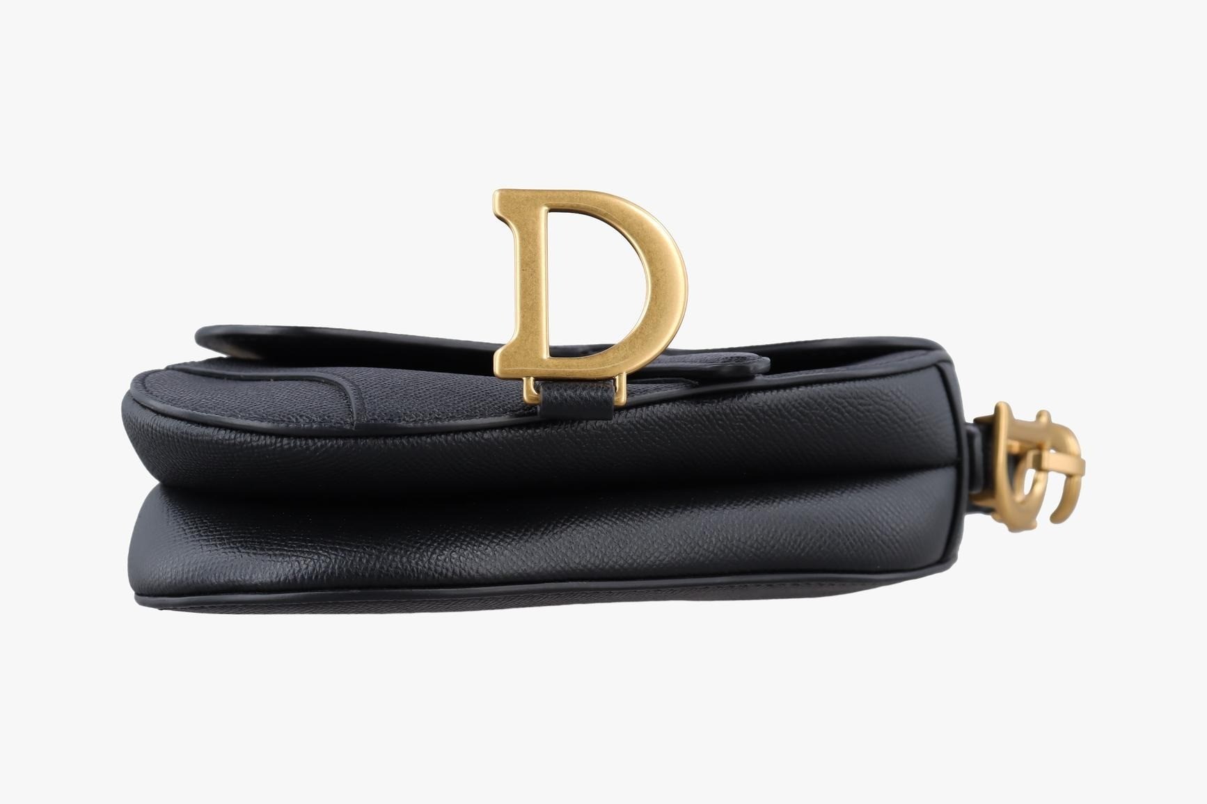 Saddle, Leather, Black — view 3