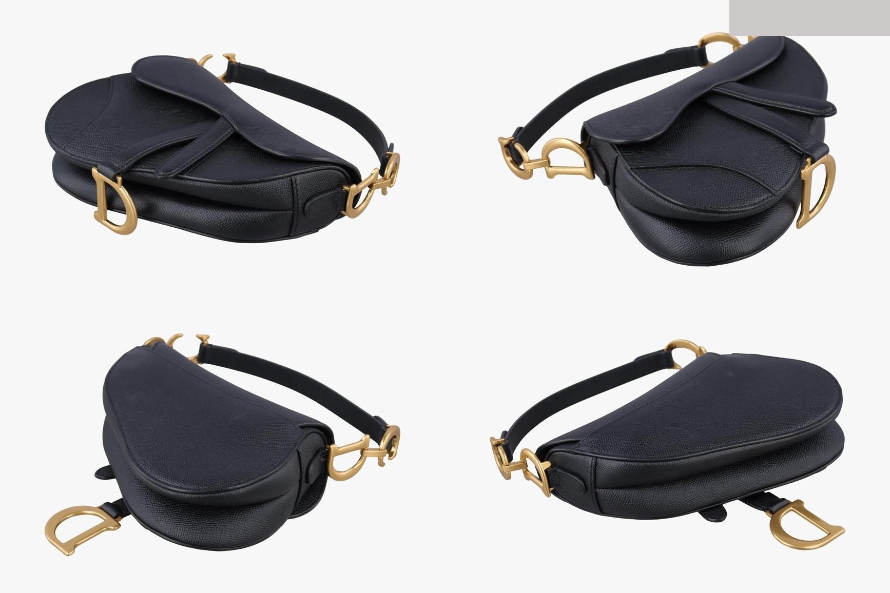 Saddle, Leather, Black — view 4