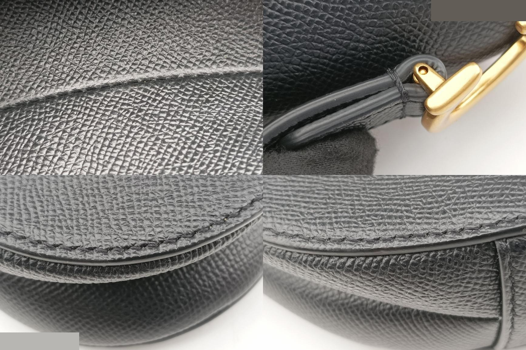 Saddle, Leather, Black — view 9