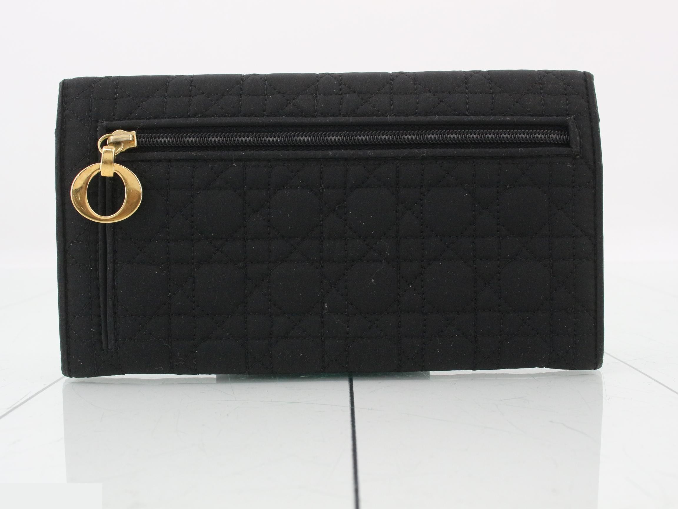 Quilted long wallet — view 2