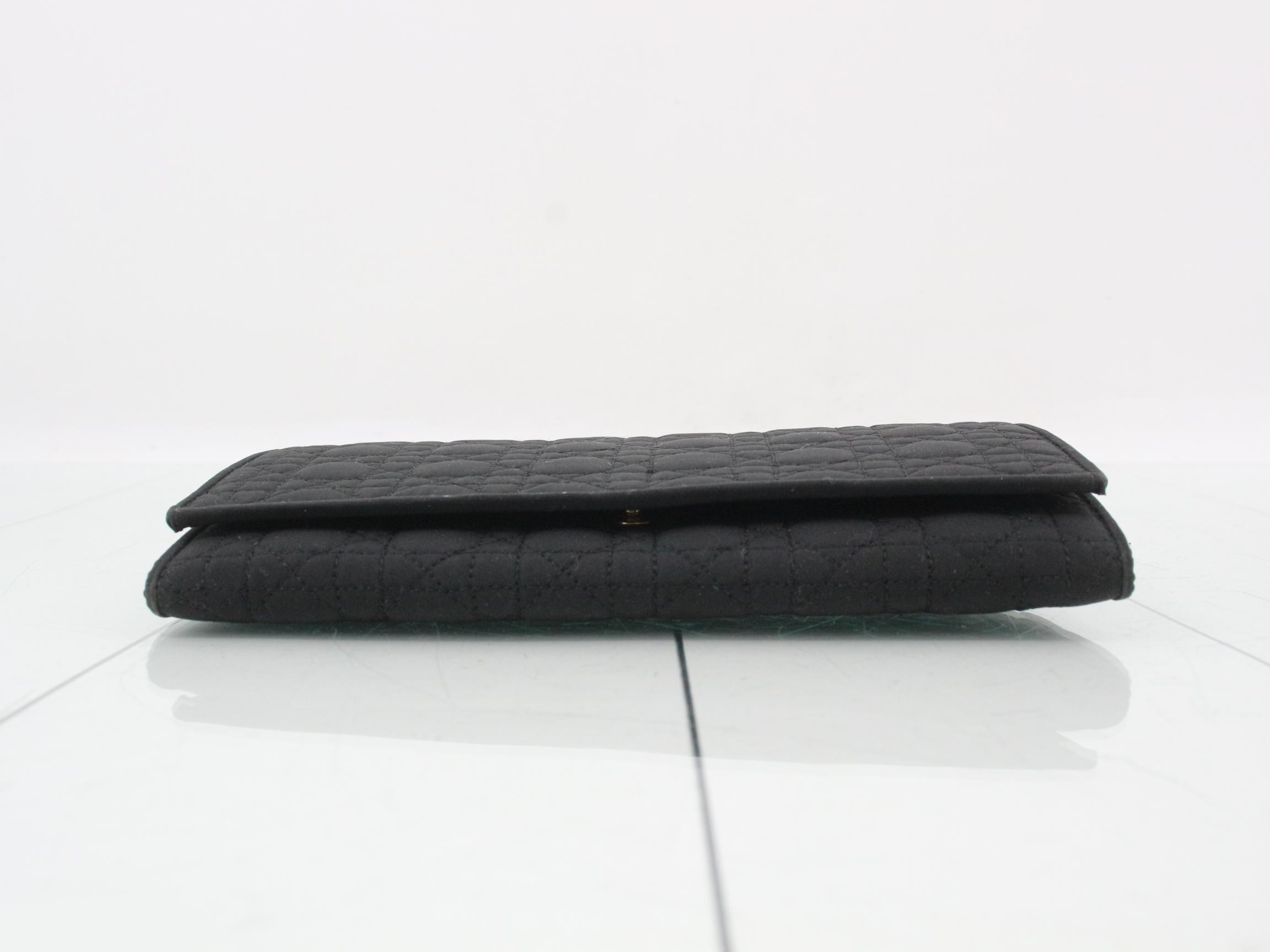 Quilted long wallet — view 3