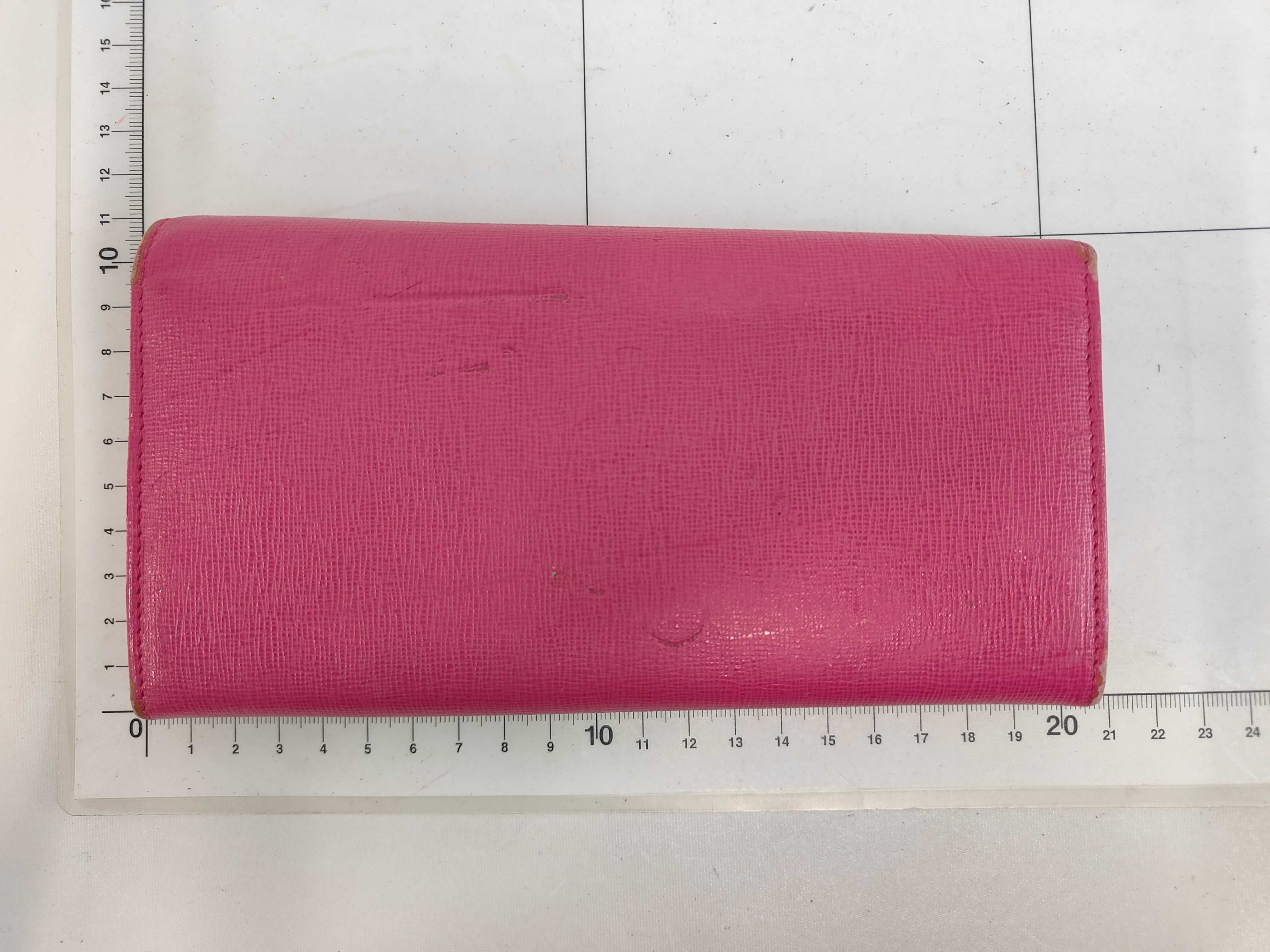 Flap Long Wallet Leather Wallet — view 2