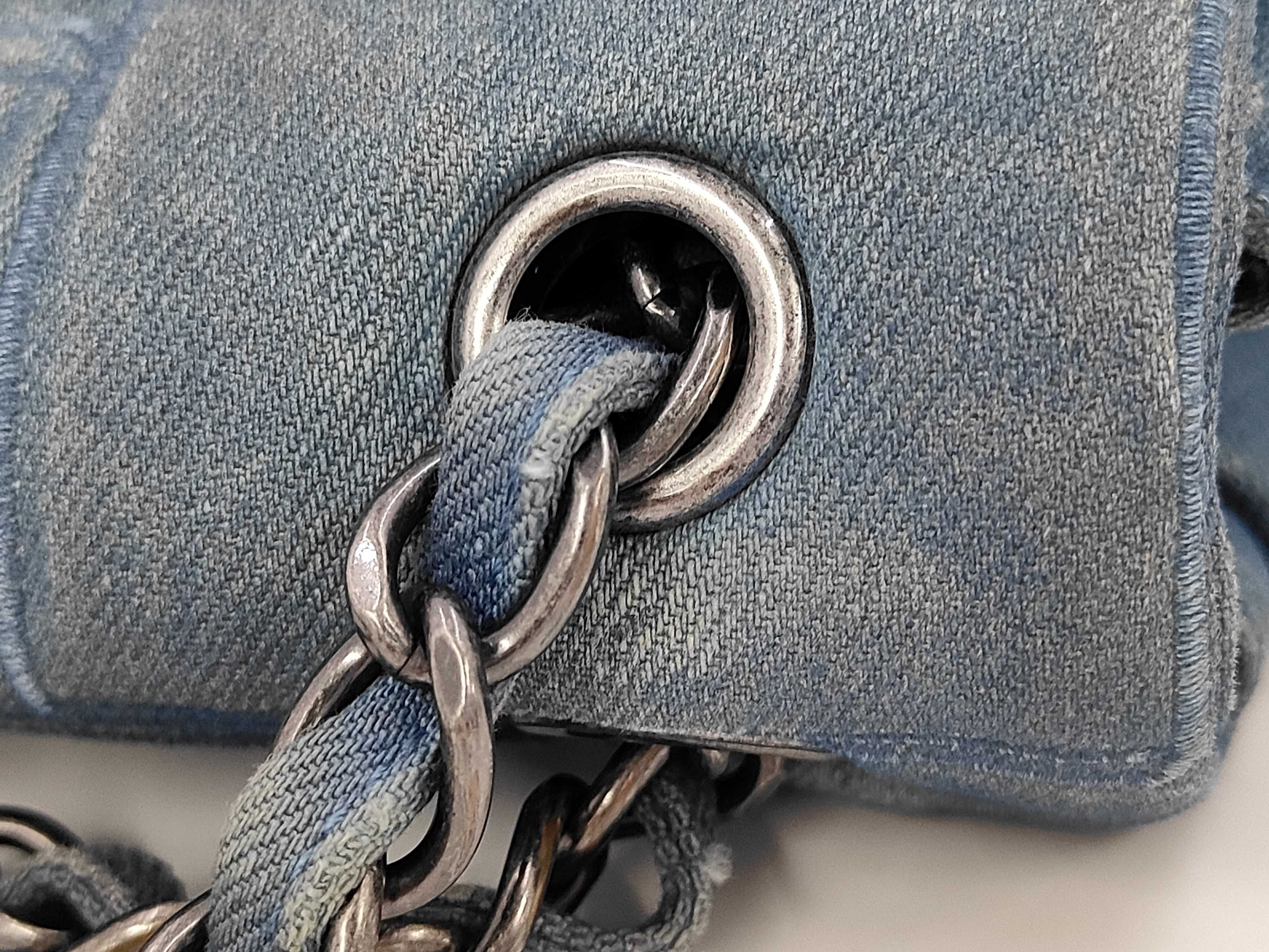 denim shoulder bag — view 7