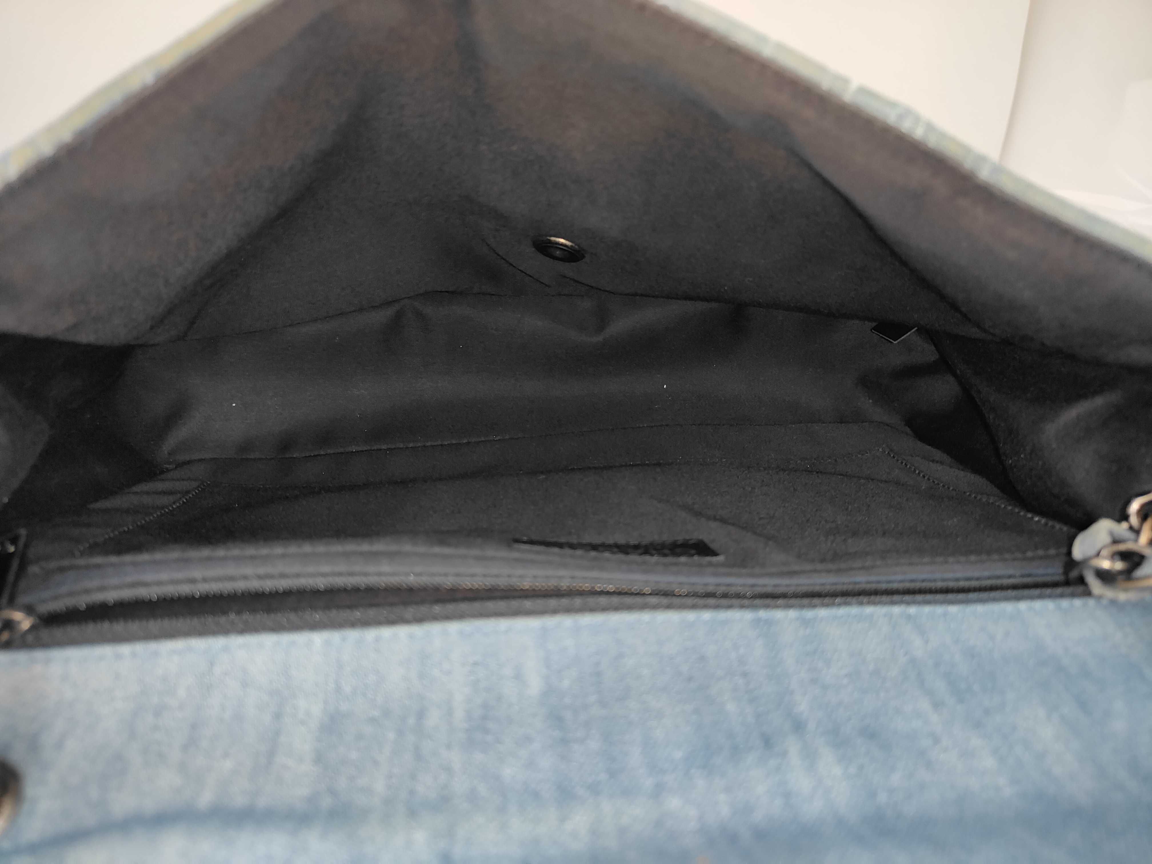 denim shoulder bag — view 8