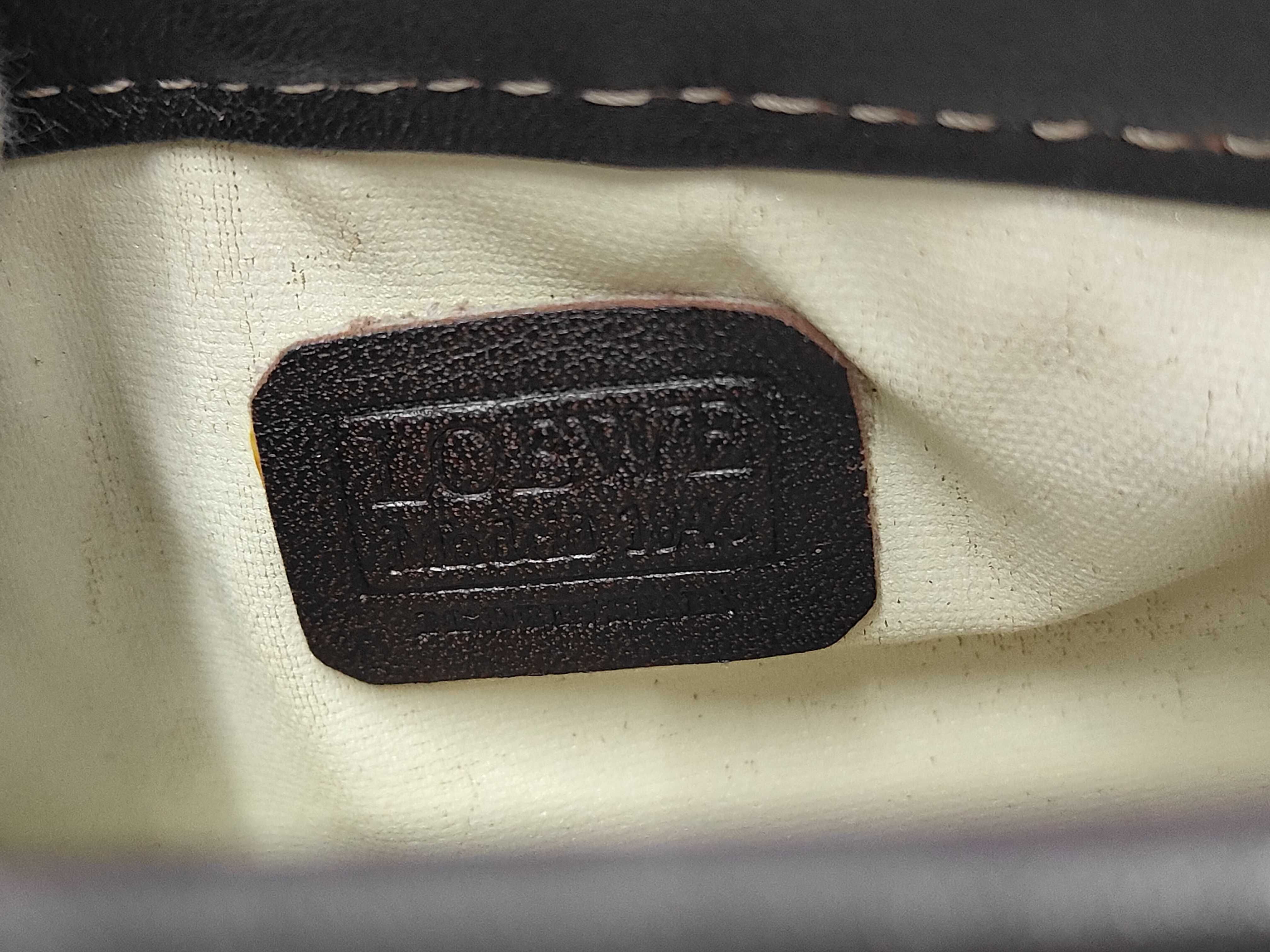 Anagram Suede Clutch Bag — view 9
