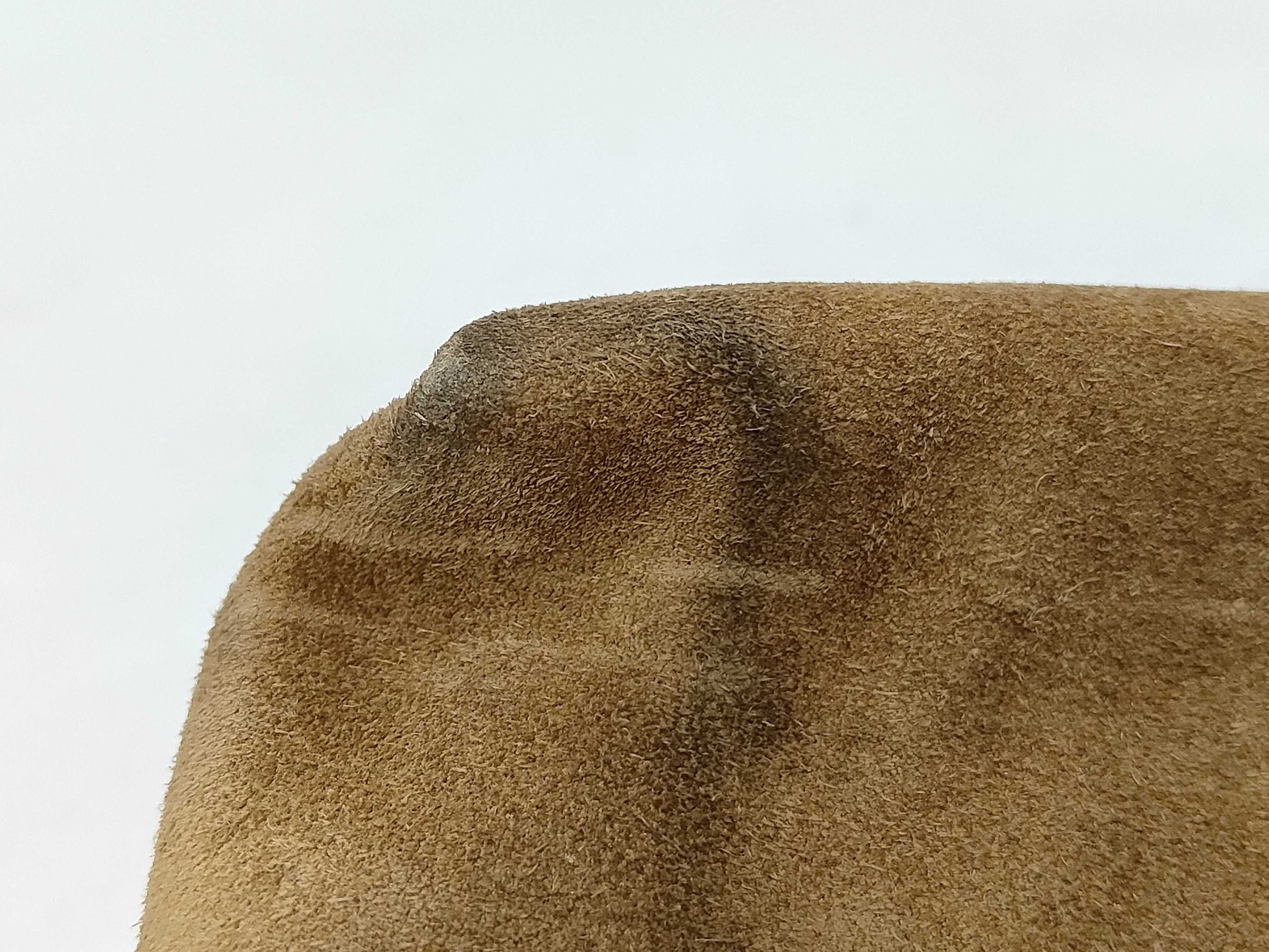 Anagram Suede Clutch Bag — view 10