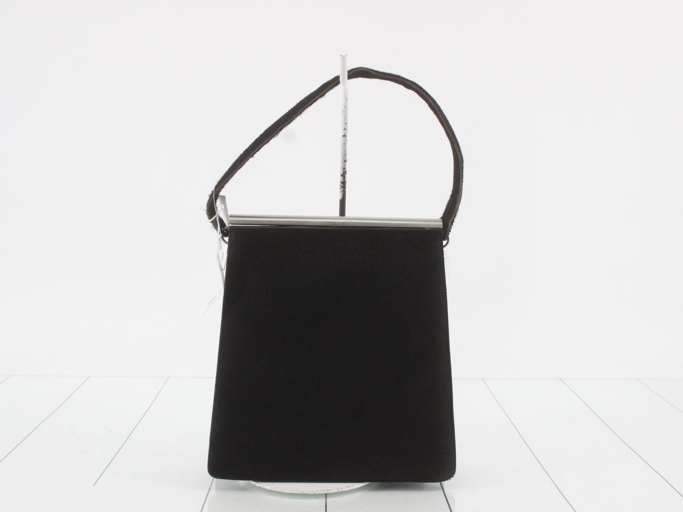 Calfskin coin purse one-shoulder bag — view 2
