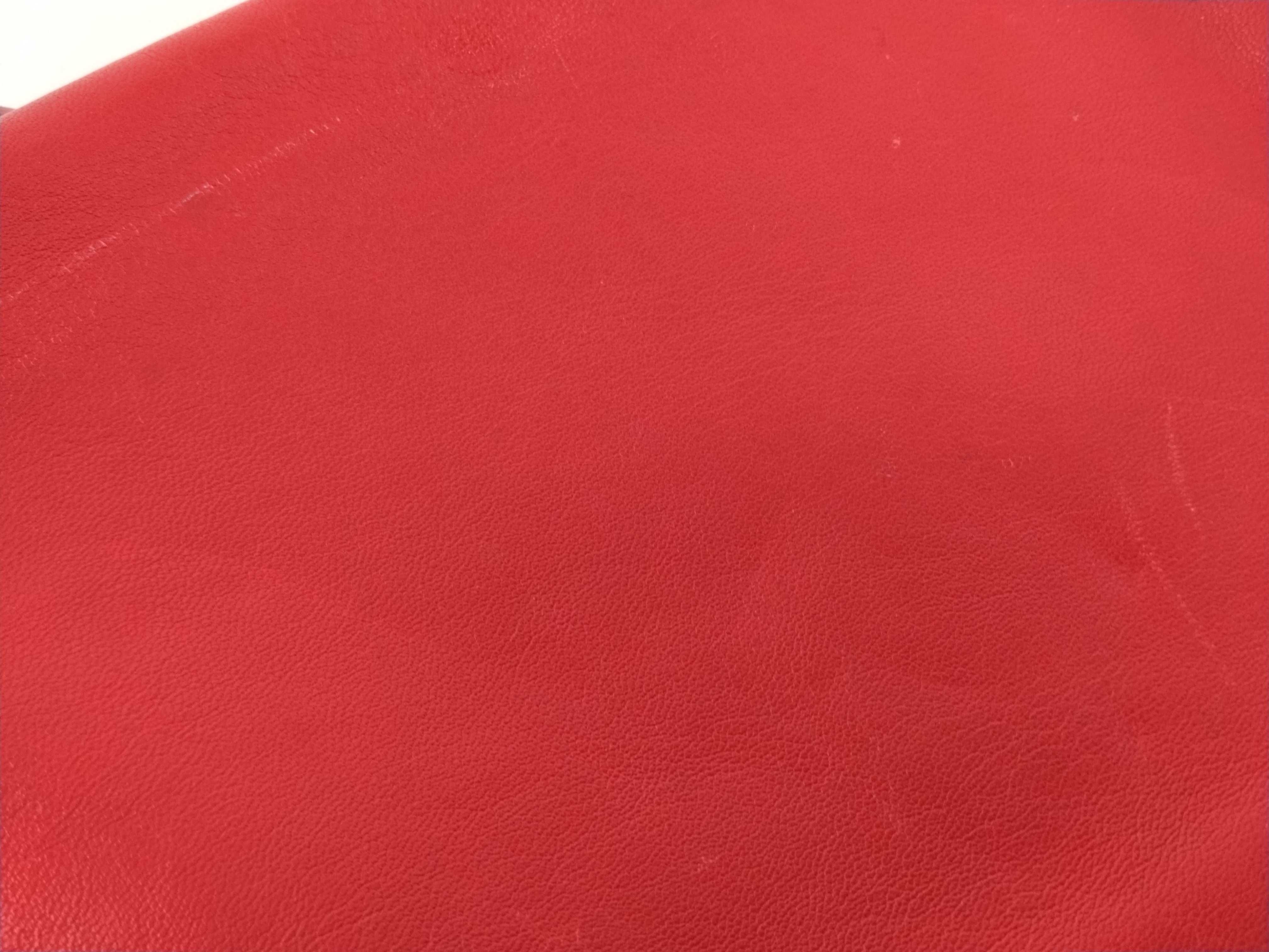 Trio Shoulder Bag, Leather, Red, Large Shoulder Bag — view 15