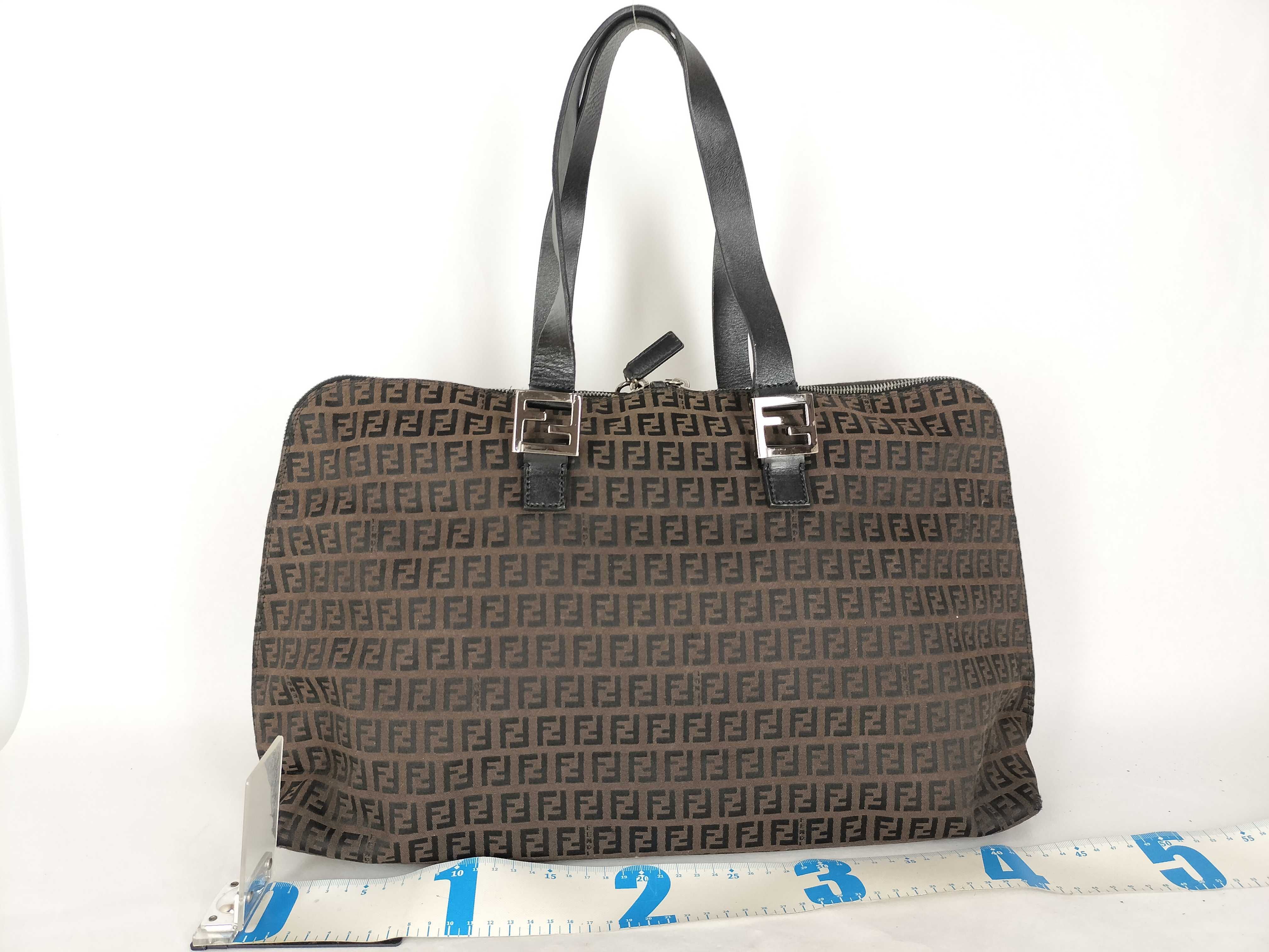Zucca pattern tote bag, Boston bag, business bag, Zucchino, Kadena design, Boston bag — view 2
