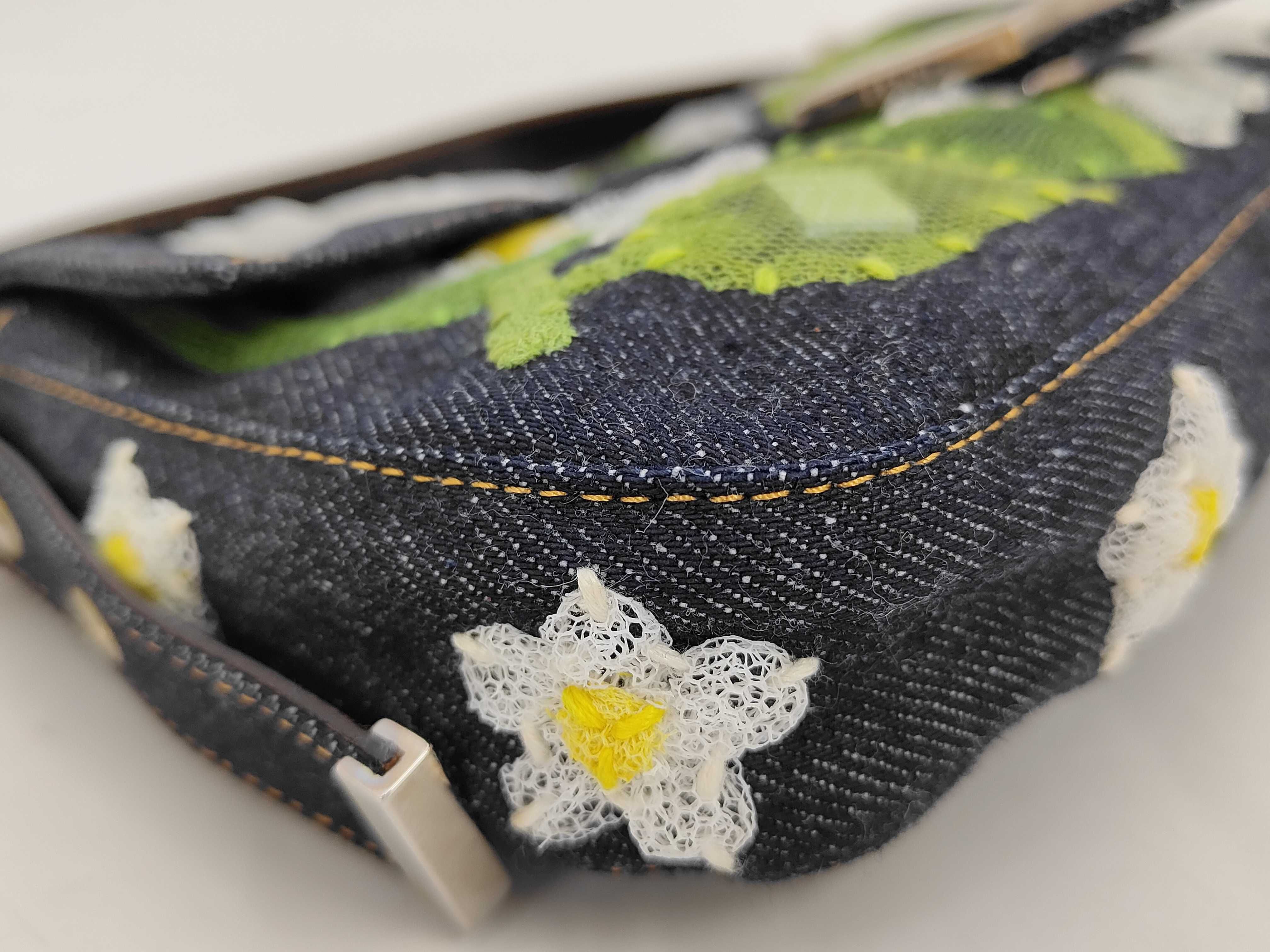 Mamma Bucket Denim Shoulder Bag — view 3