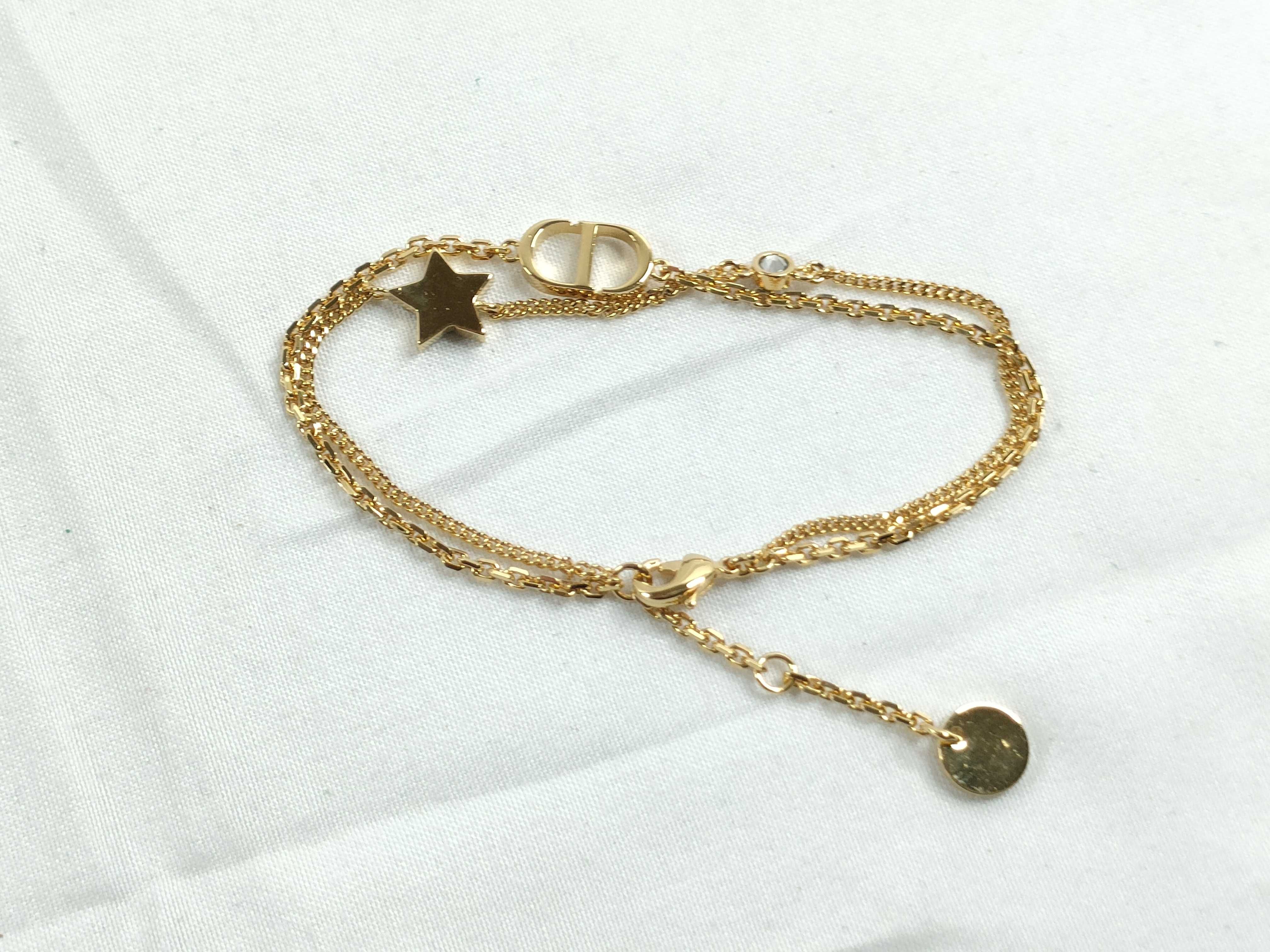 Petite CD Rhinestone Bracelet (Bracelet/Bangle) — view 2