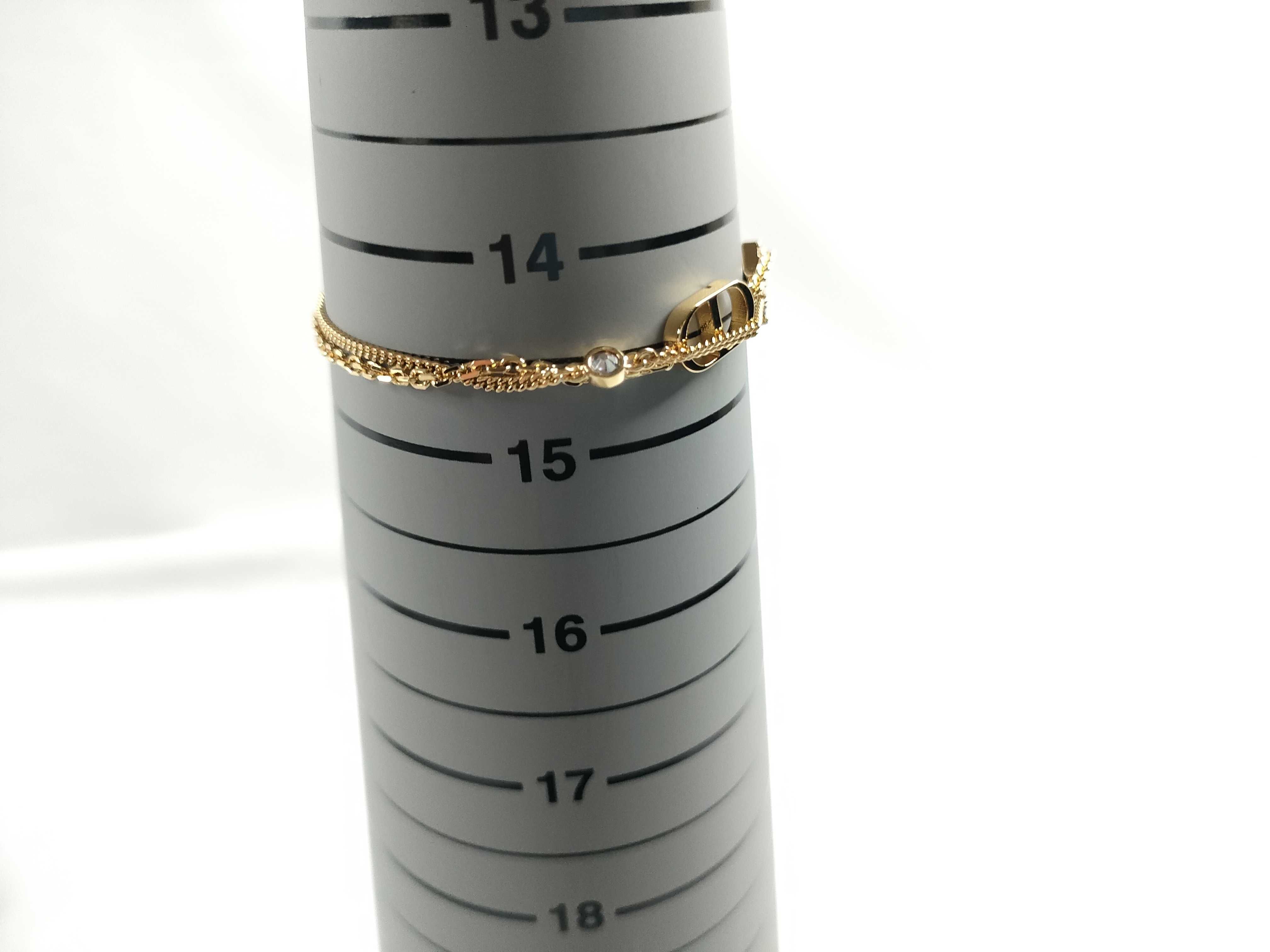 Petite CD Rhinestone Bracelet (Bracelet/Bangle) — view 8